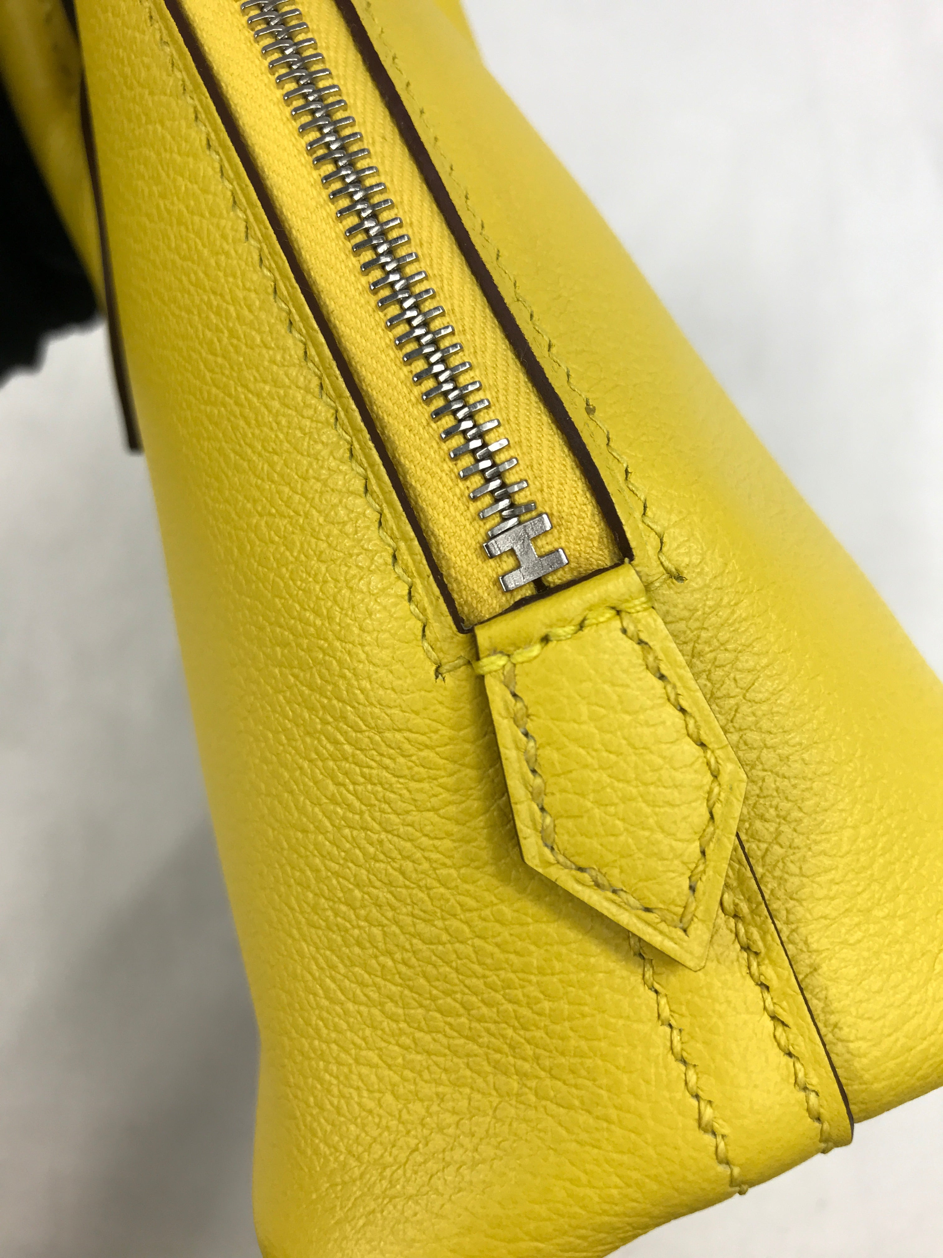 Evercolor Jaune de Naples 1923 Mini Bolide Bag w/PHW