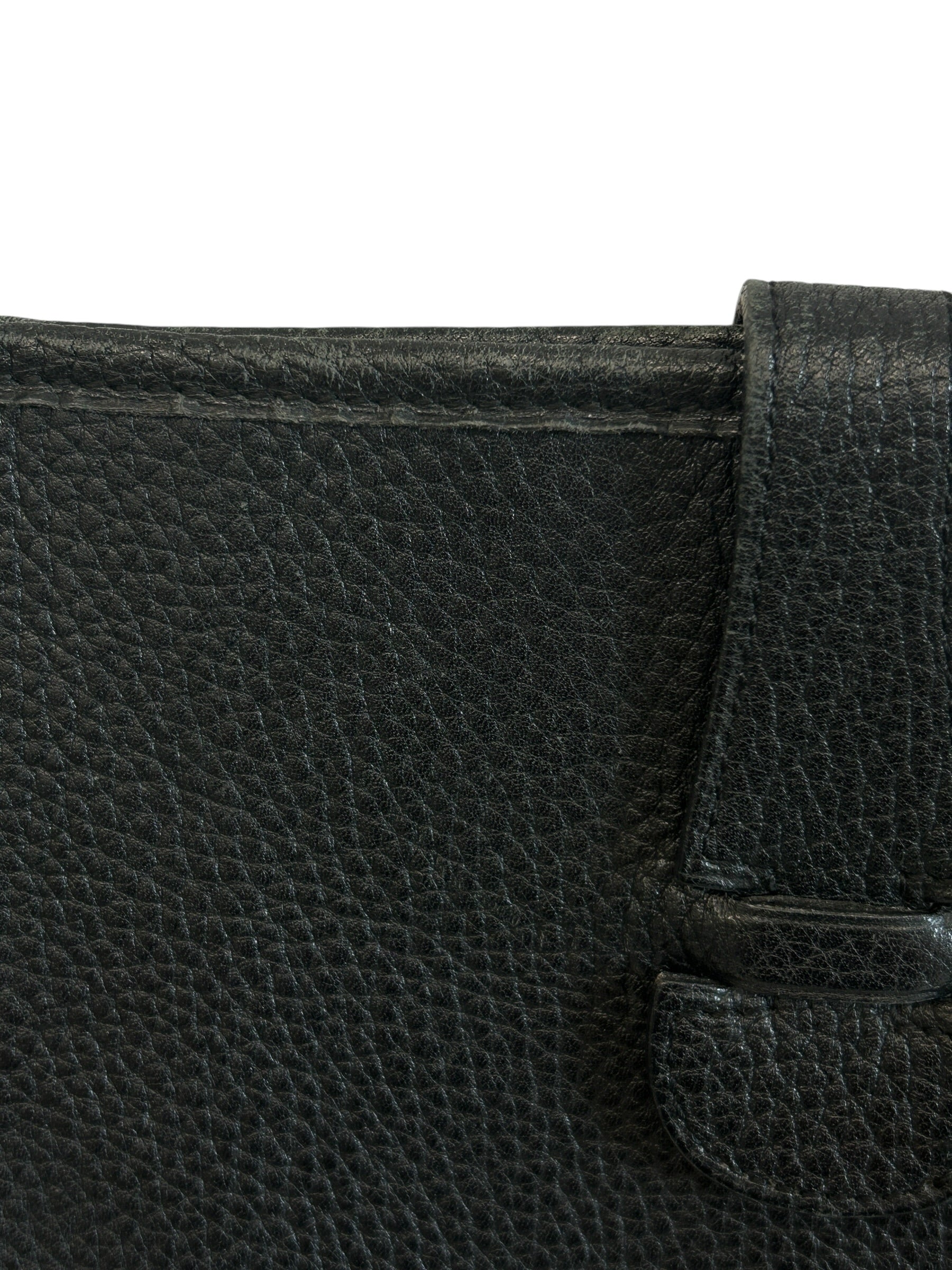 Hermes Black Leather Evelyne III PM 29 w/GHW