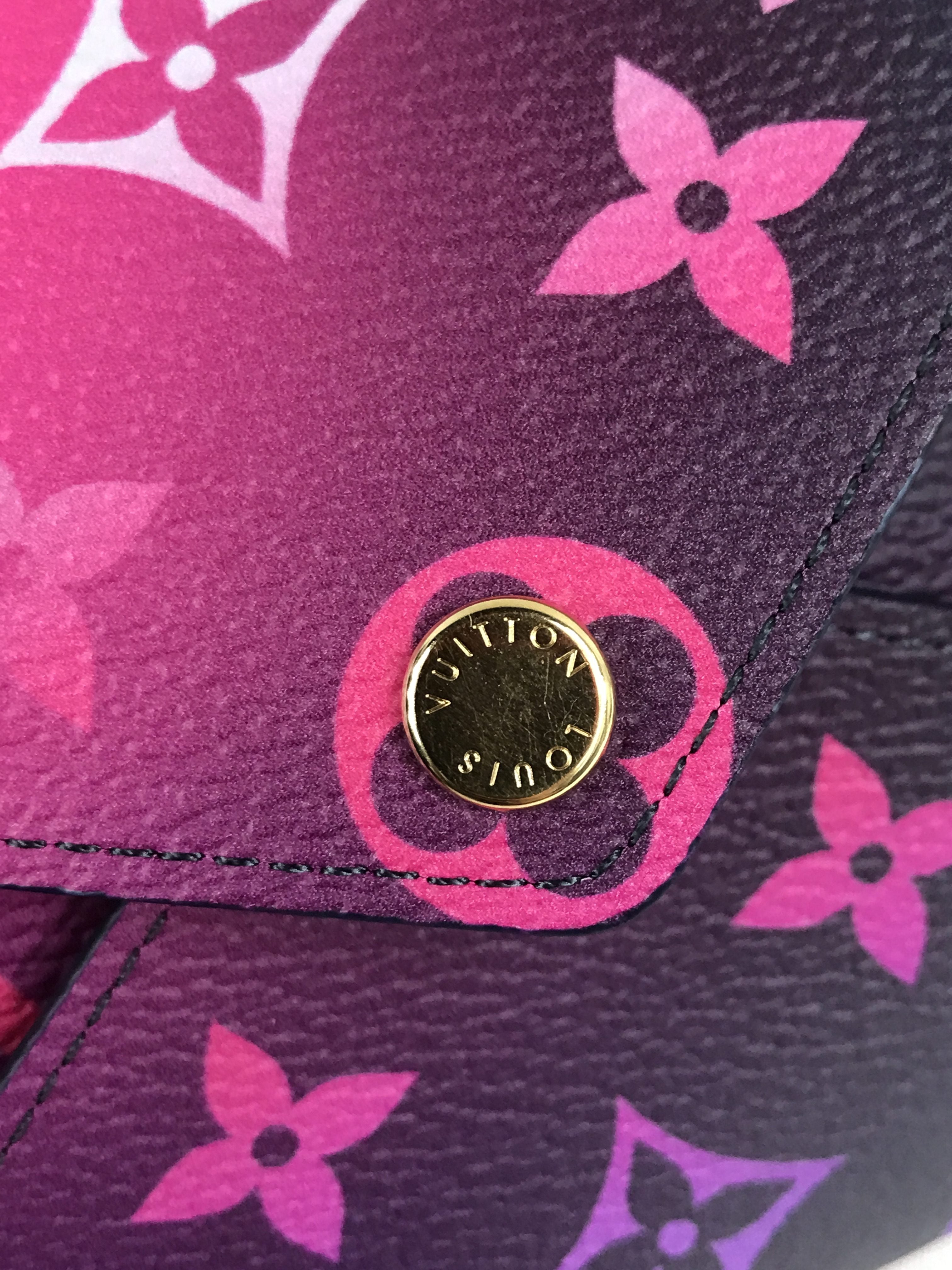 Monogram Giant Spring In The City Kirigami Pochette Set Sunrise Pastel Midnight Fuchsia Sunset Khaki