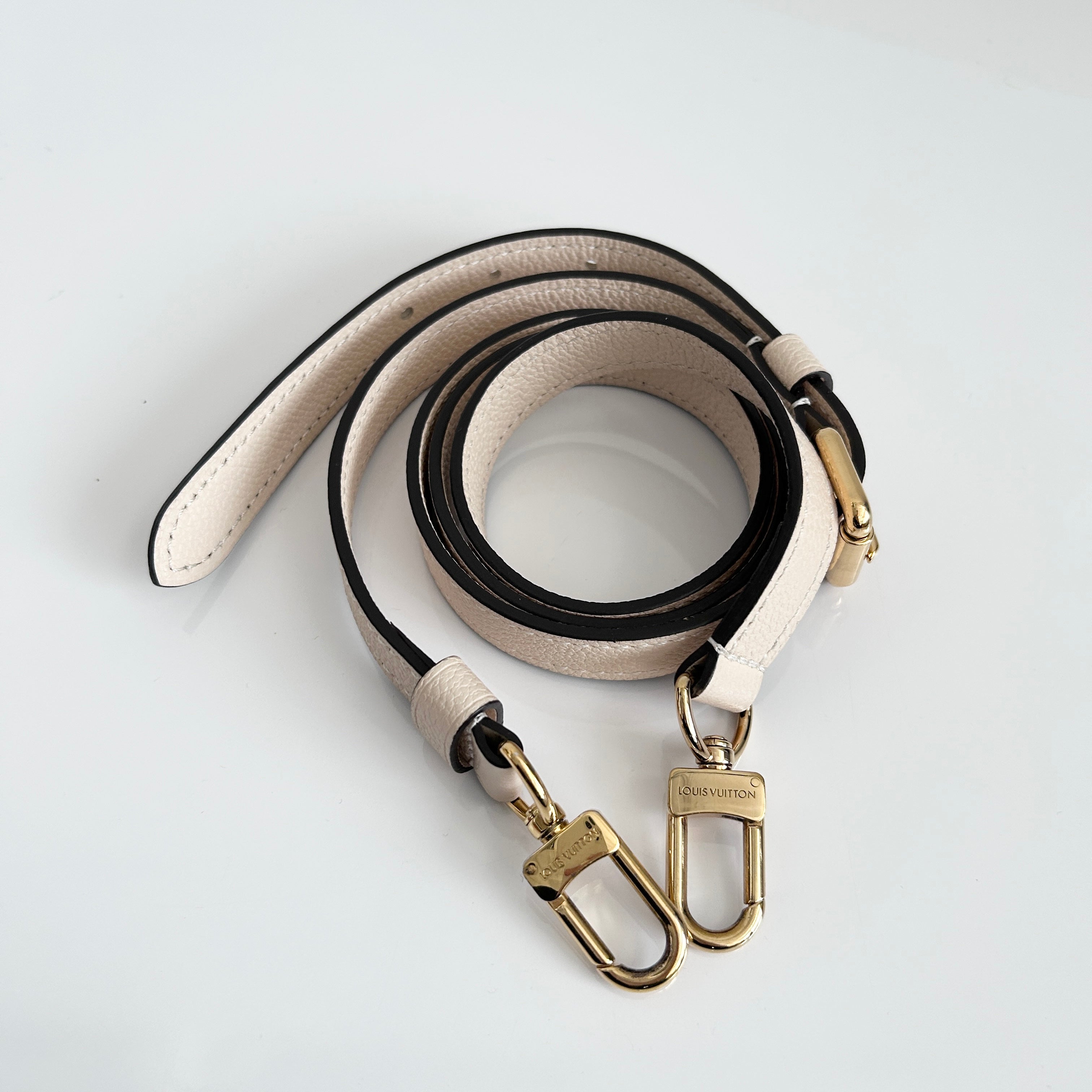 Crème Monogram Empreinte Leather Pochette Metis w/GHW