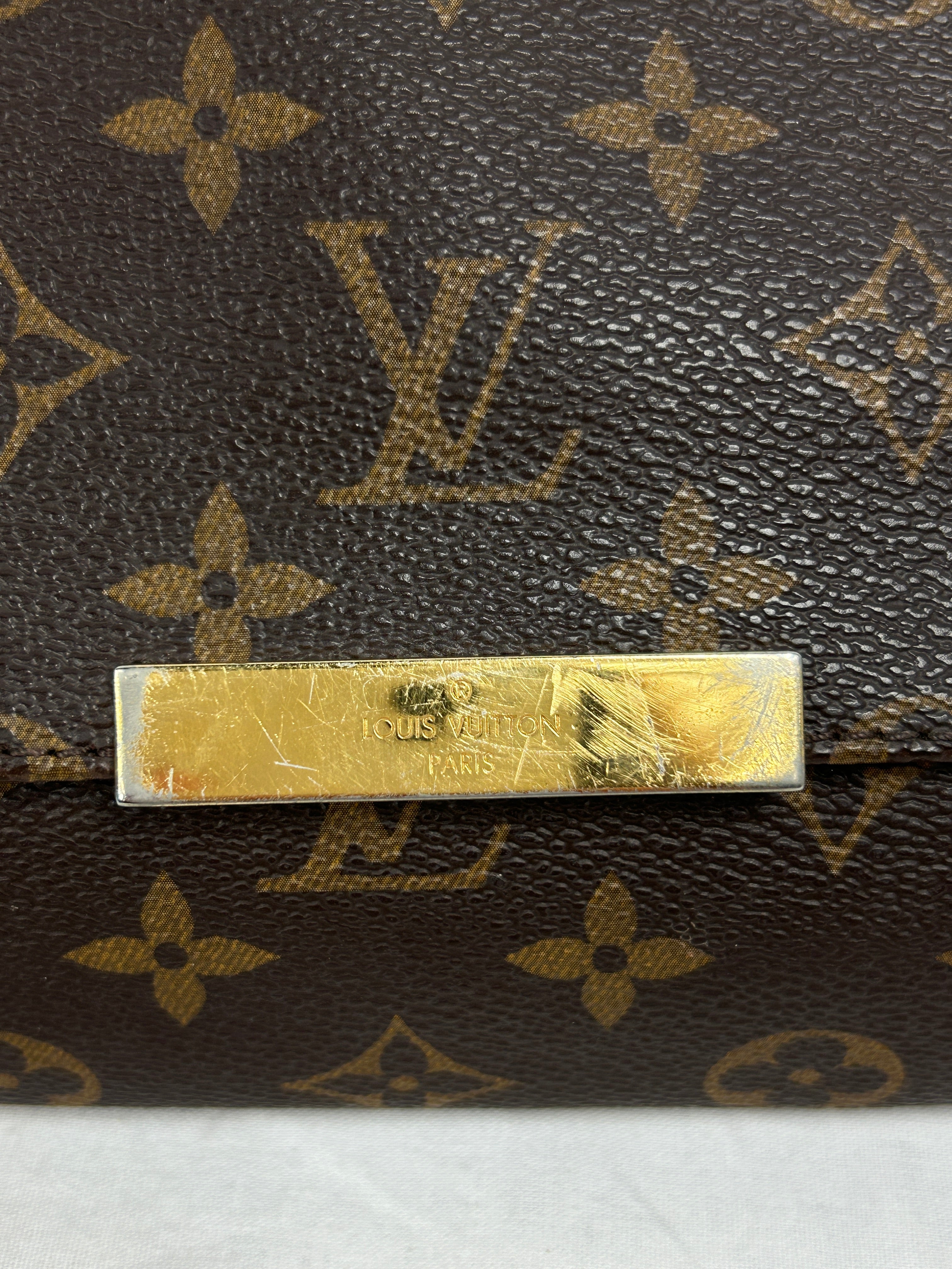 Monogram Coated Canvas Favorite MM Bag