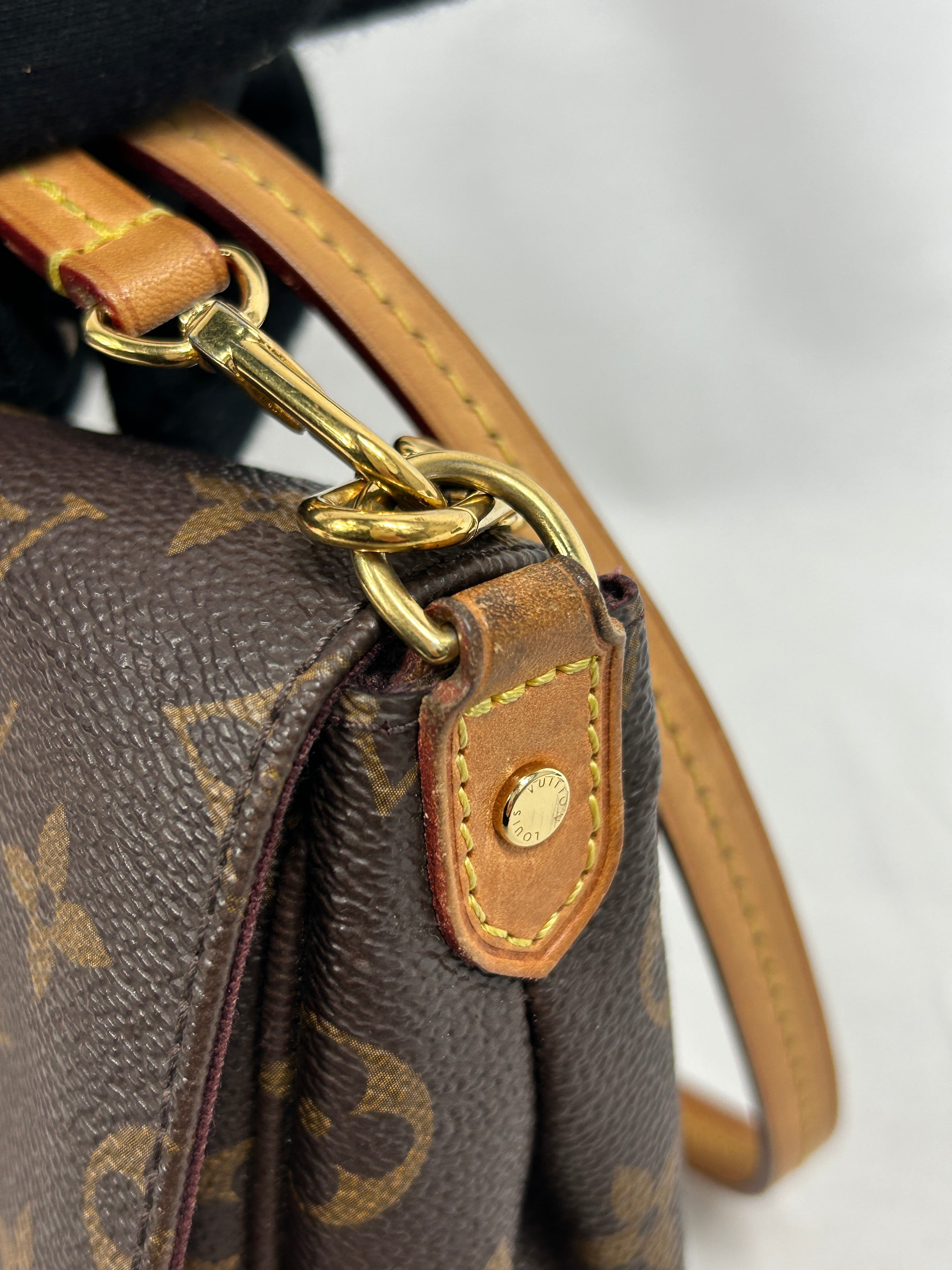 Monogram Coated Canvas Favorite MM Bag