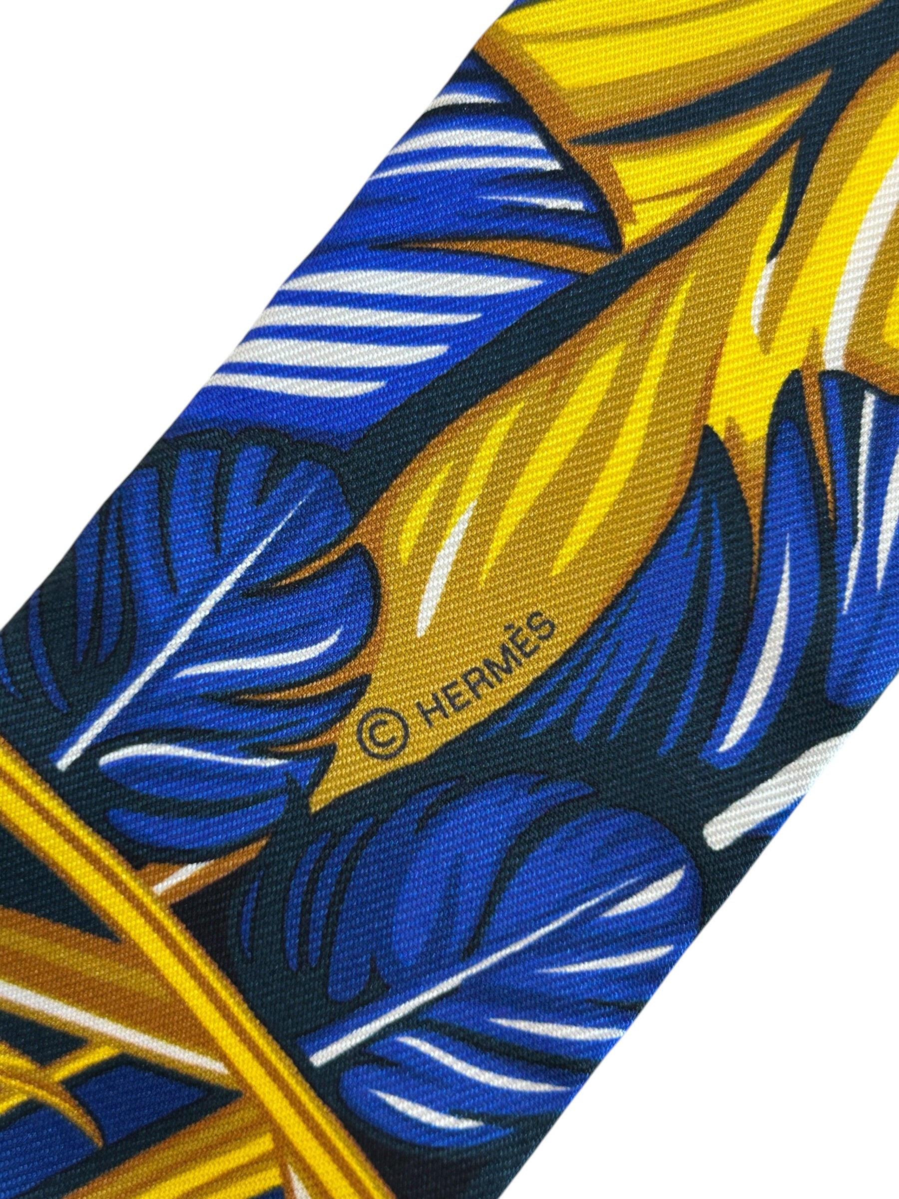 “Danse Pacifique” Silk Twilly