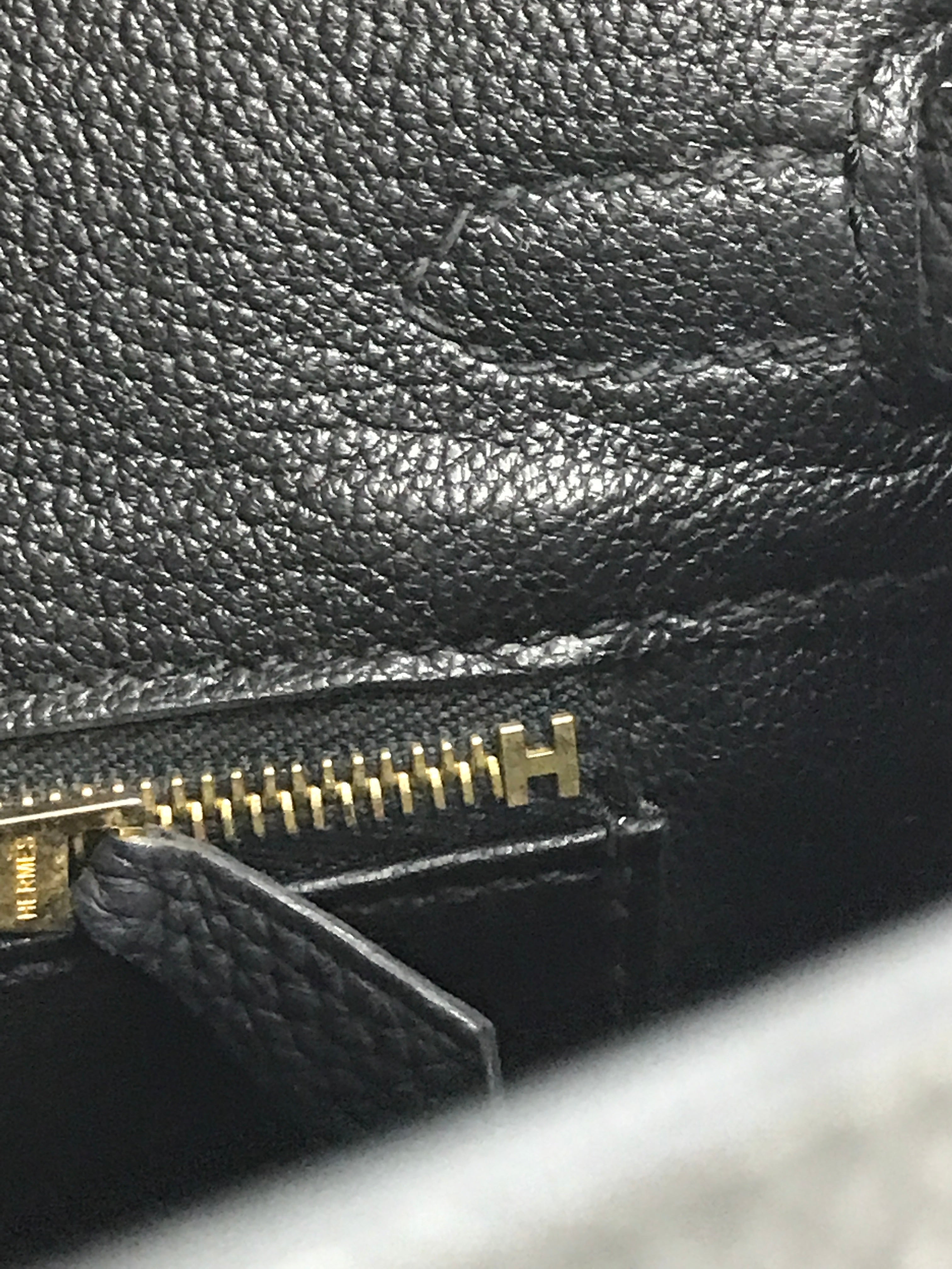 Black Togo Birkin 25 w/GHW