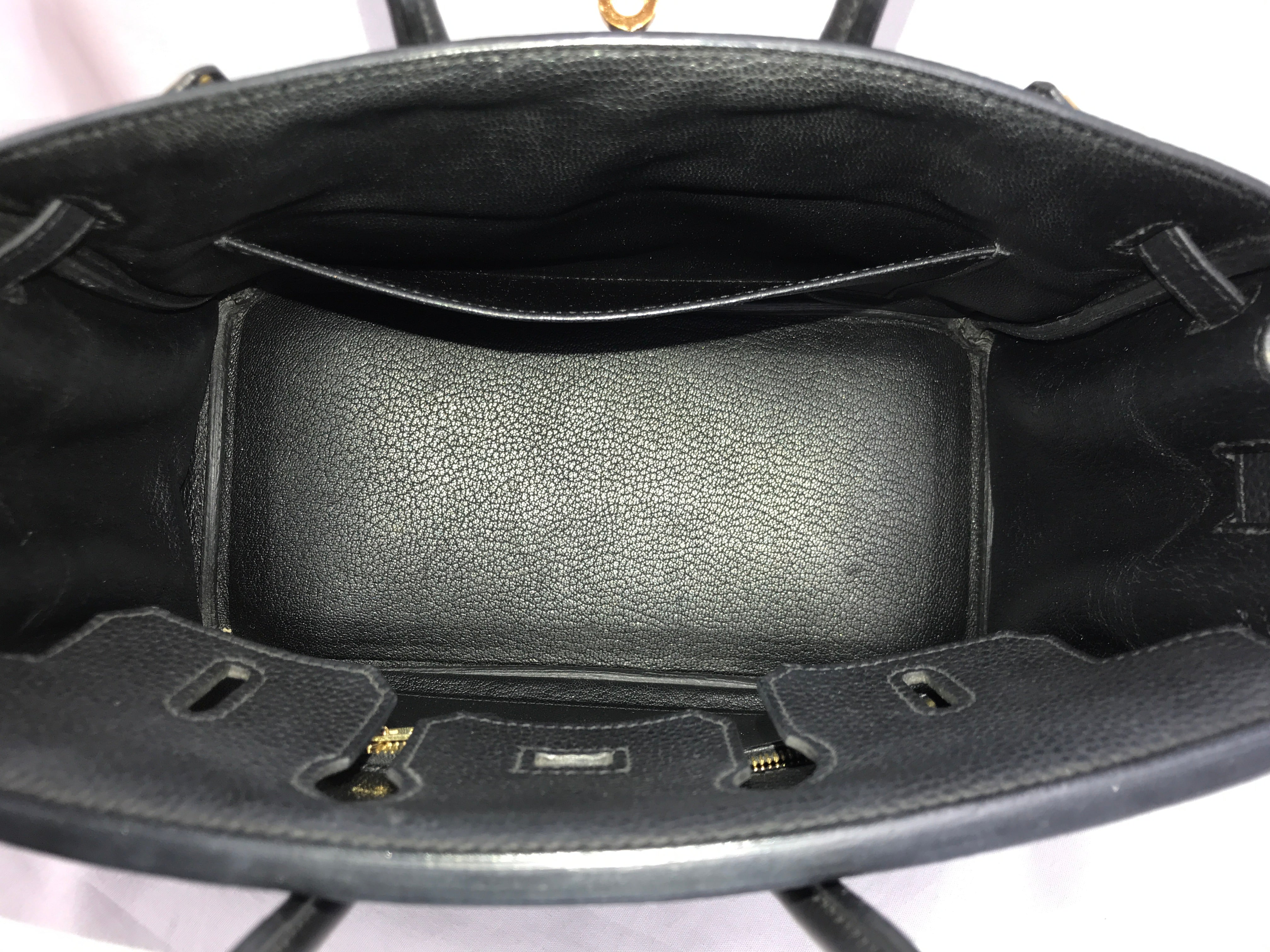 Black Togo Birkin 25 w/GHW