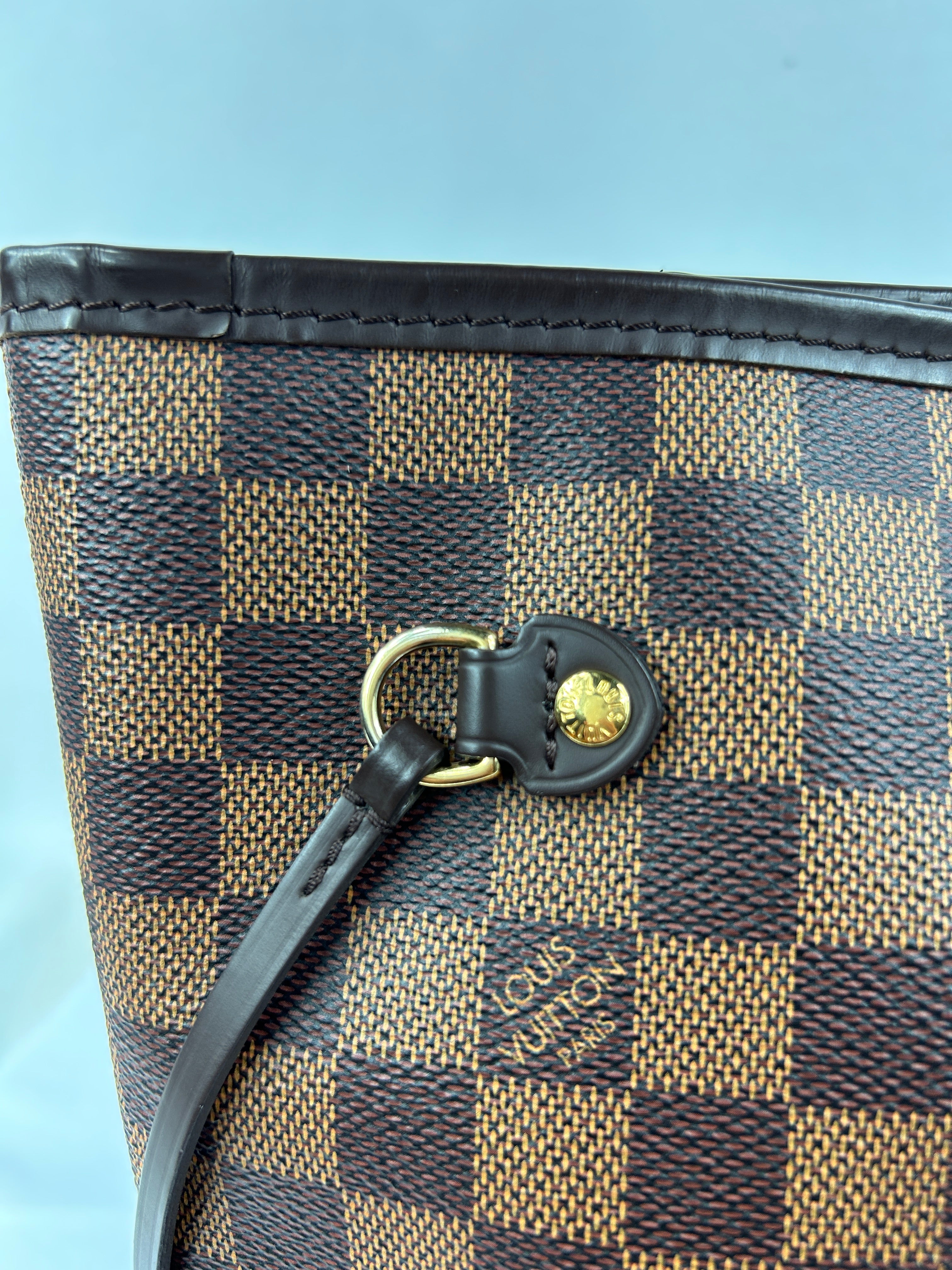 Damier Ebene Monogram Neverfull MM w/GHW