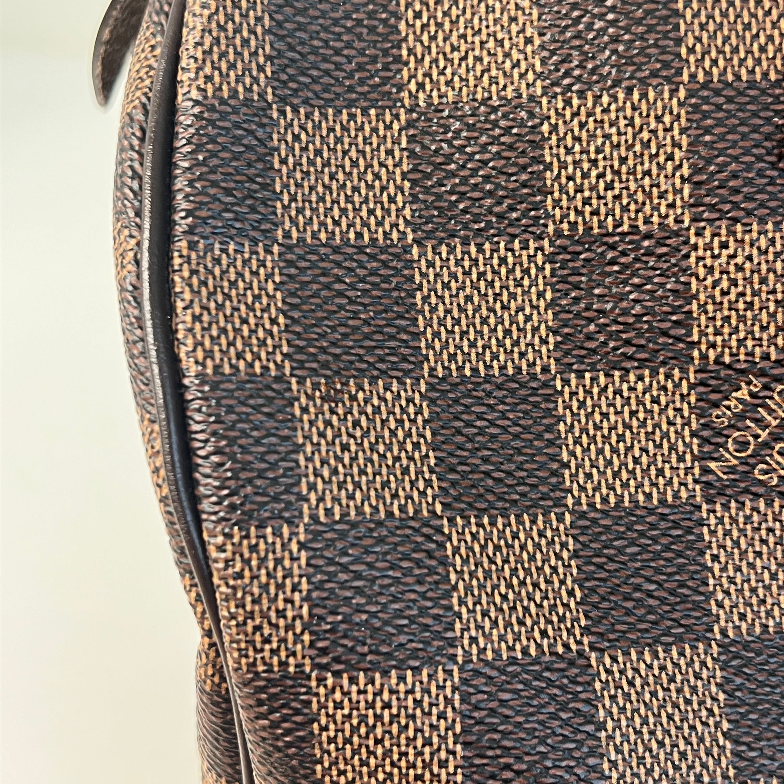 Damier Ebene Coated Canvas Speedy 30 w/GHW