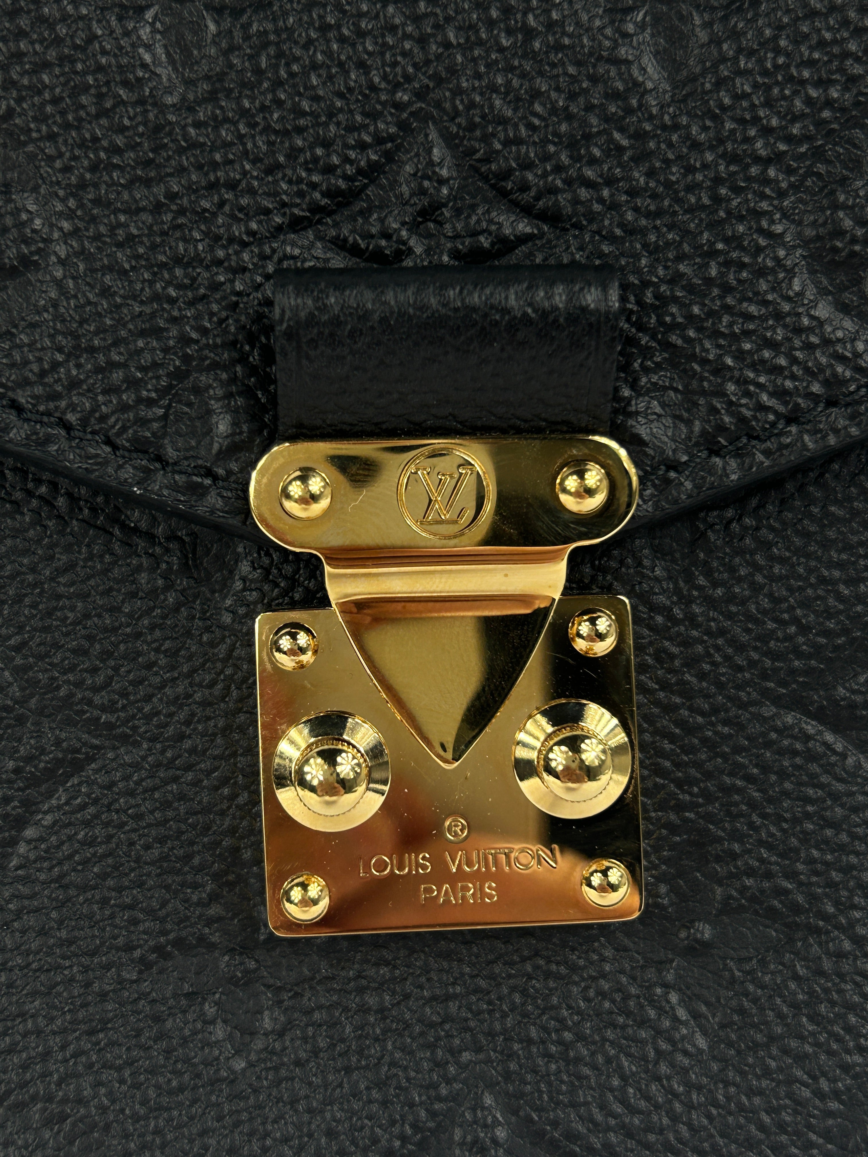 Black Empreinte Calfskin Leather Pochette Metis w/GHW-SOLD ON LAYAWAY