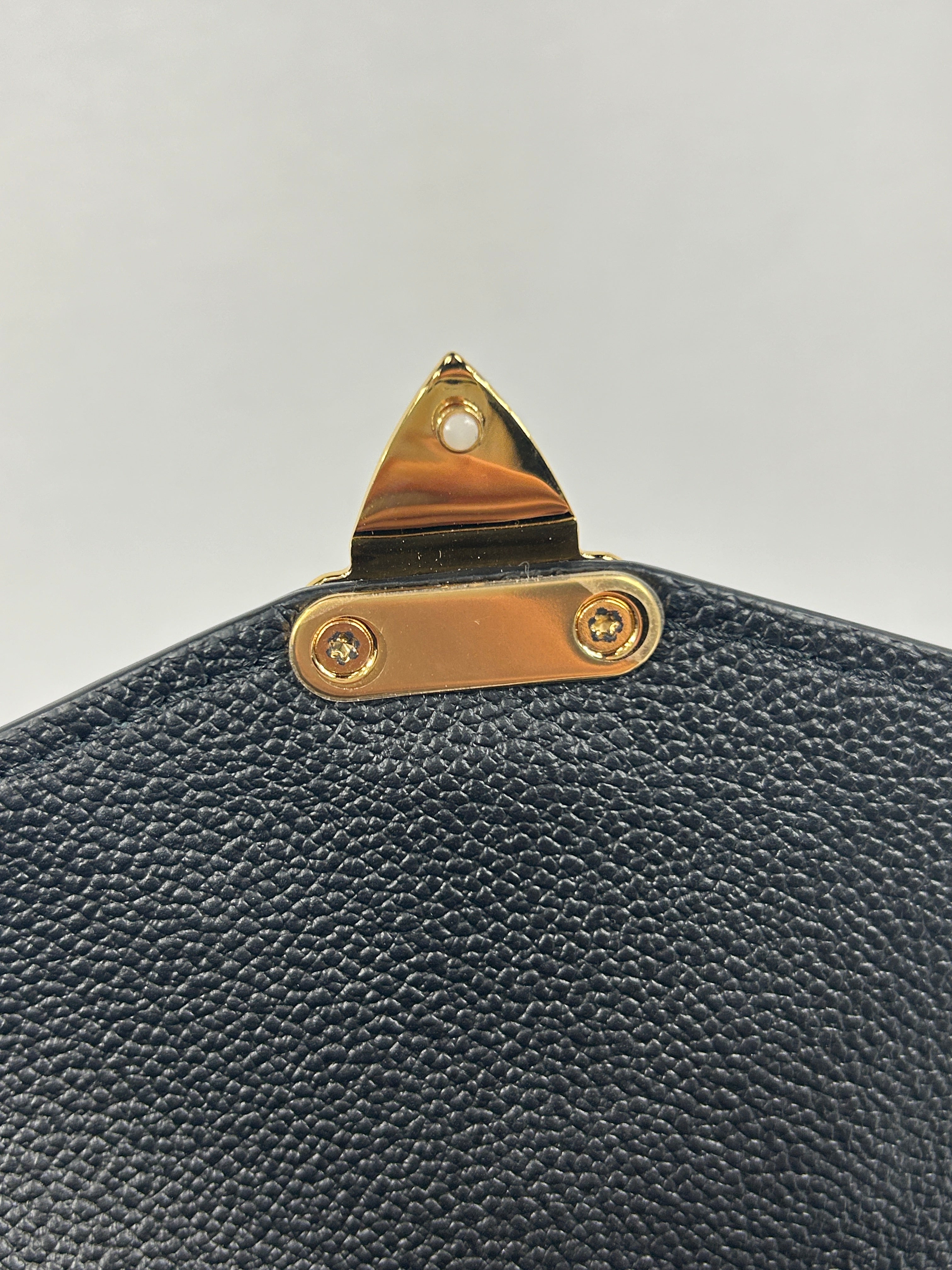 Black Empreinte Calfskin Leather Pochette Metis w/GHW-SOLD ON LAYAWAY