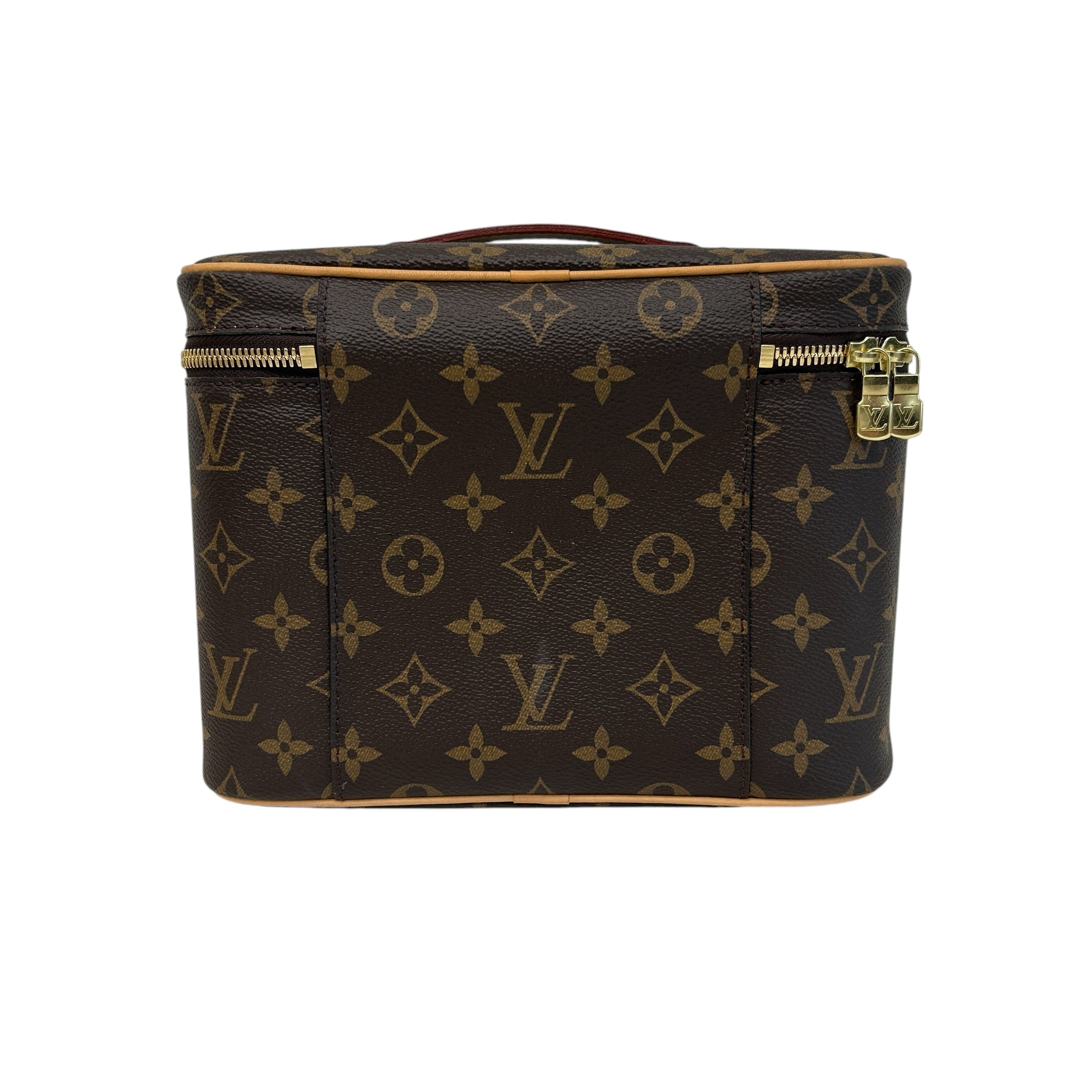 Monogram Canvas Nice BB Vanity Case W/GHW