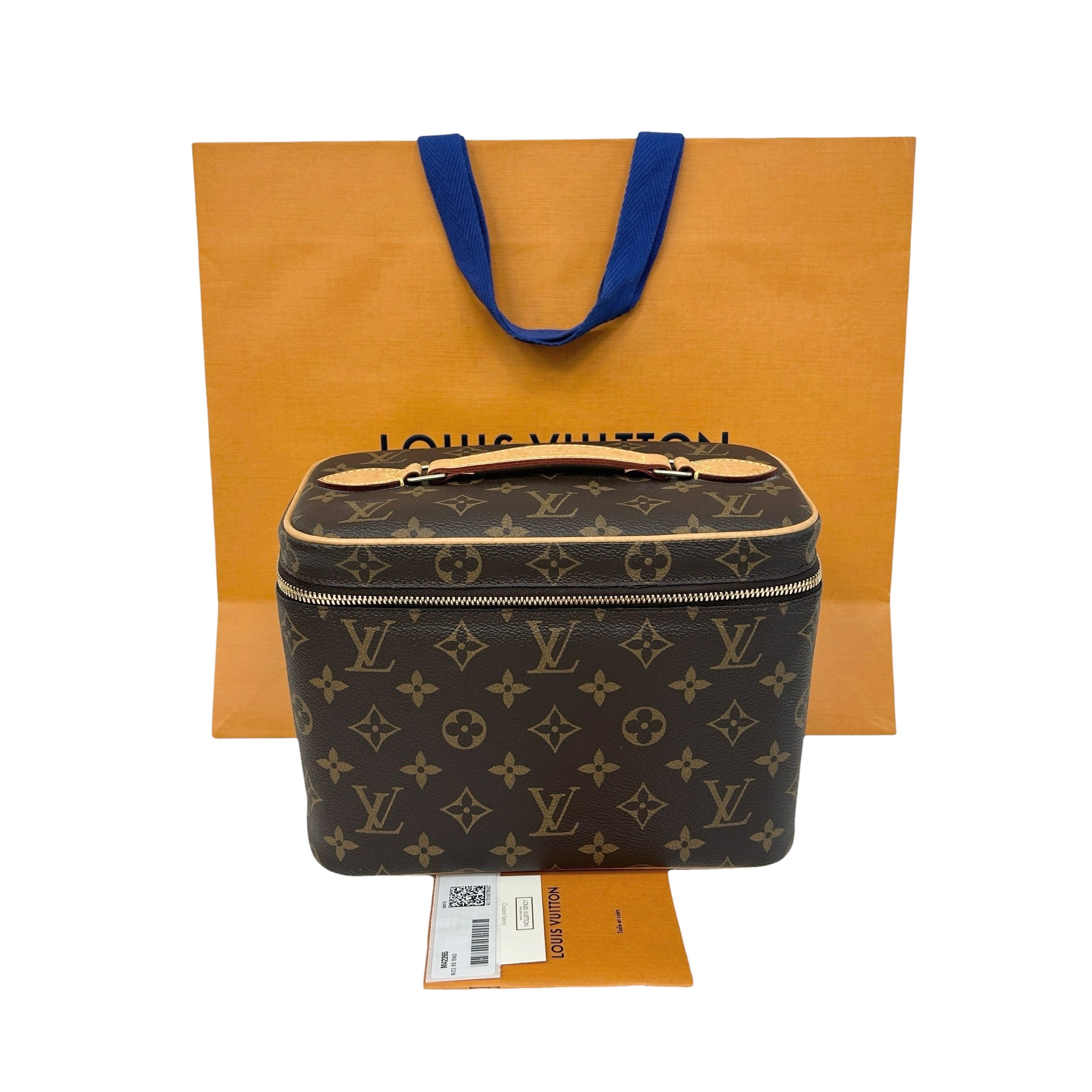 Monogram Canvas Nice BB Vanity Case W/GHW