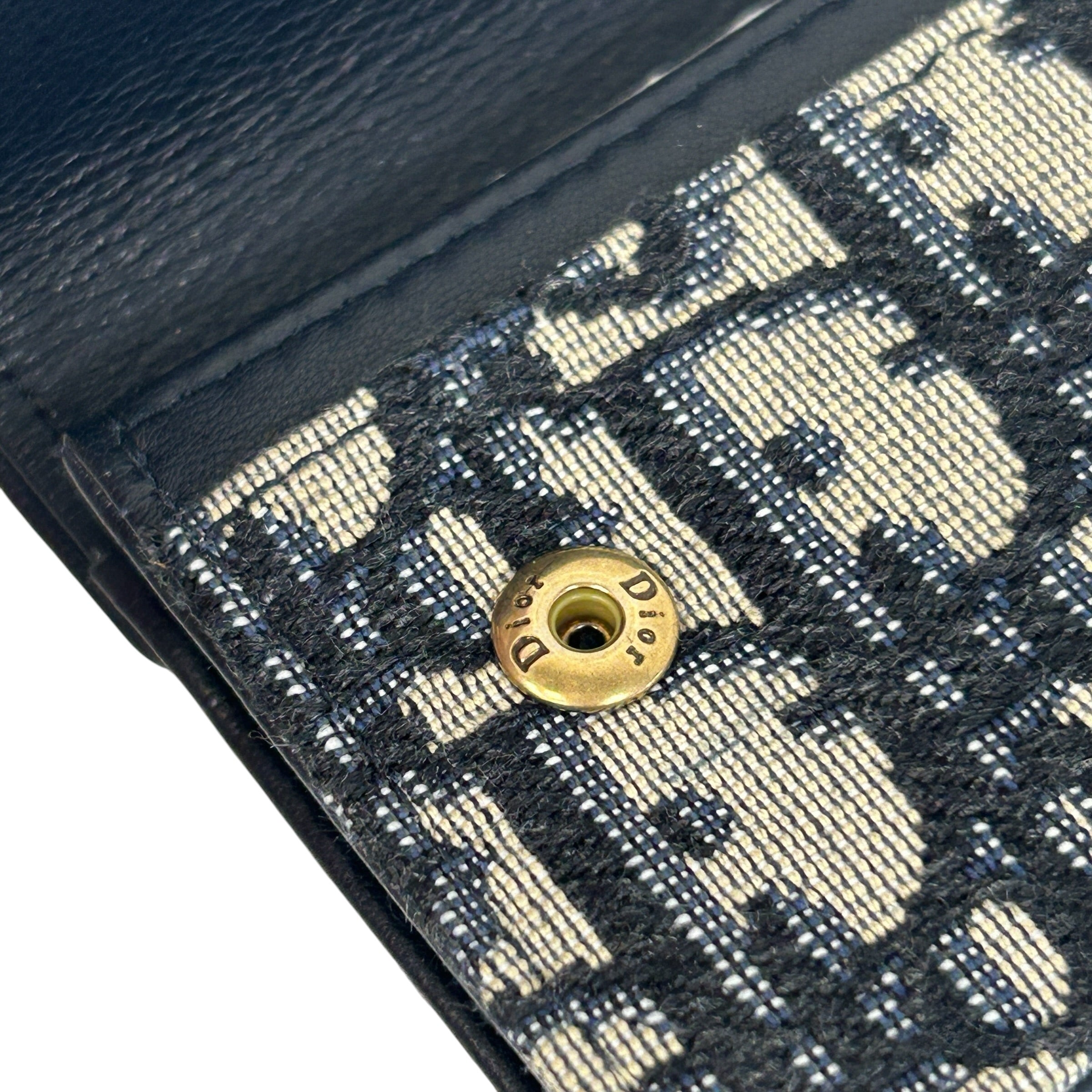 Blue Logo Saddle Card Holder w/GHW,