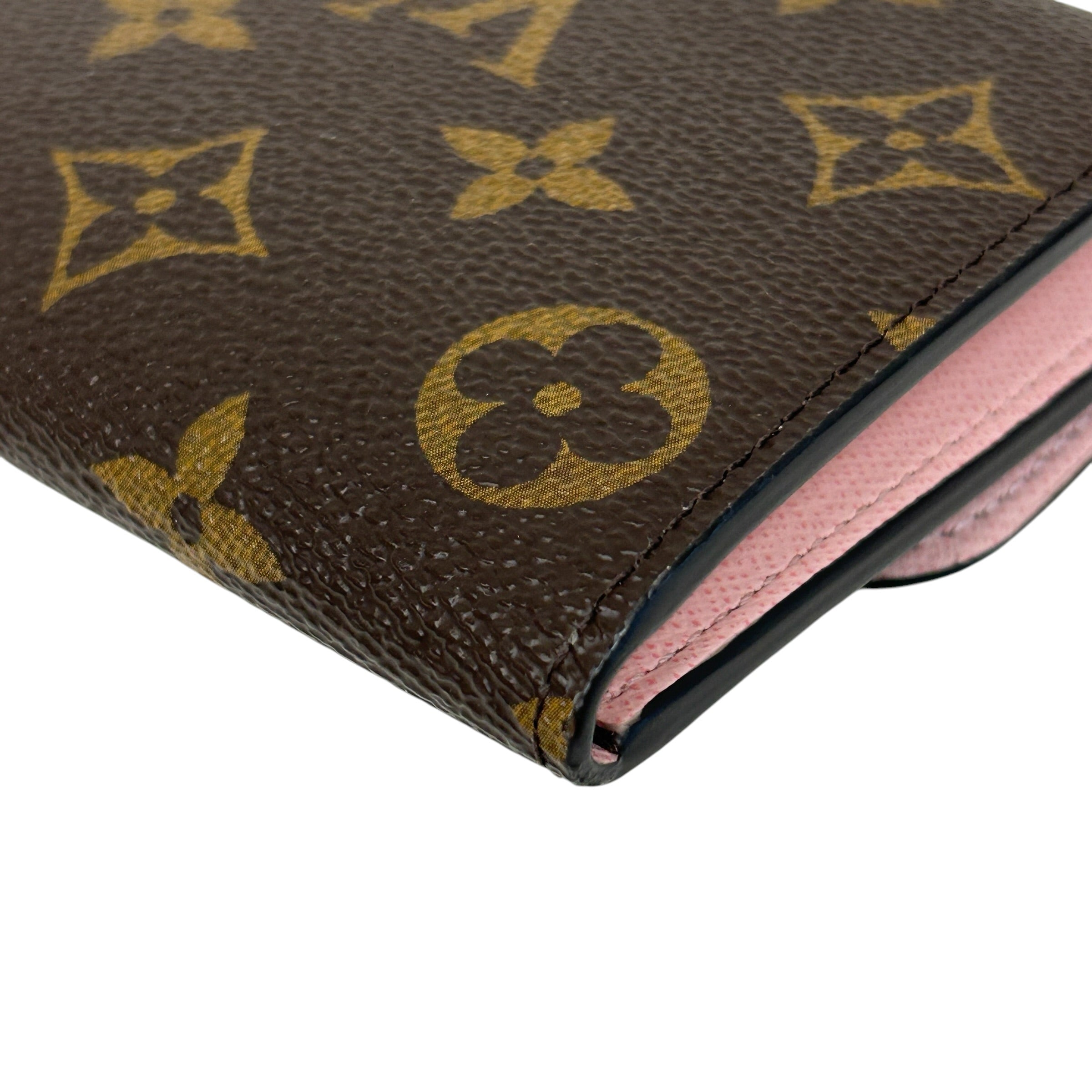 Monogram Canvas Piment Emilie Wallet