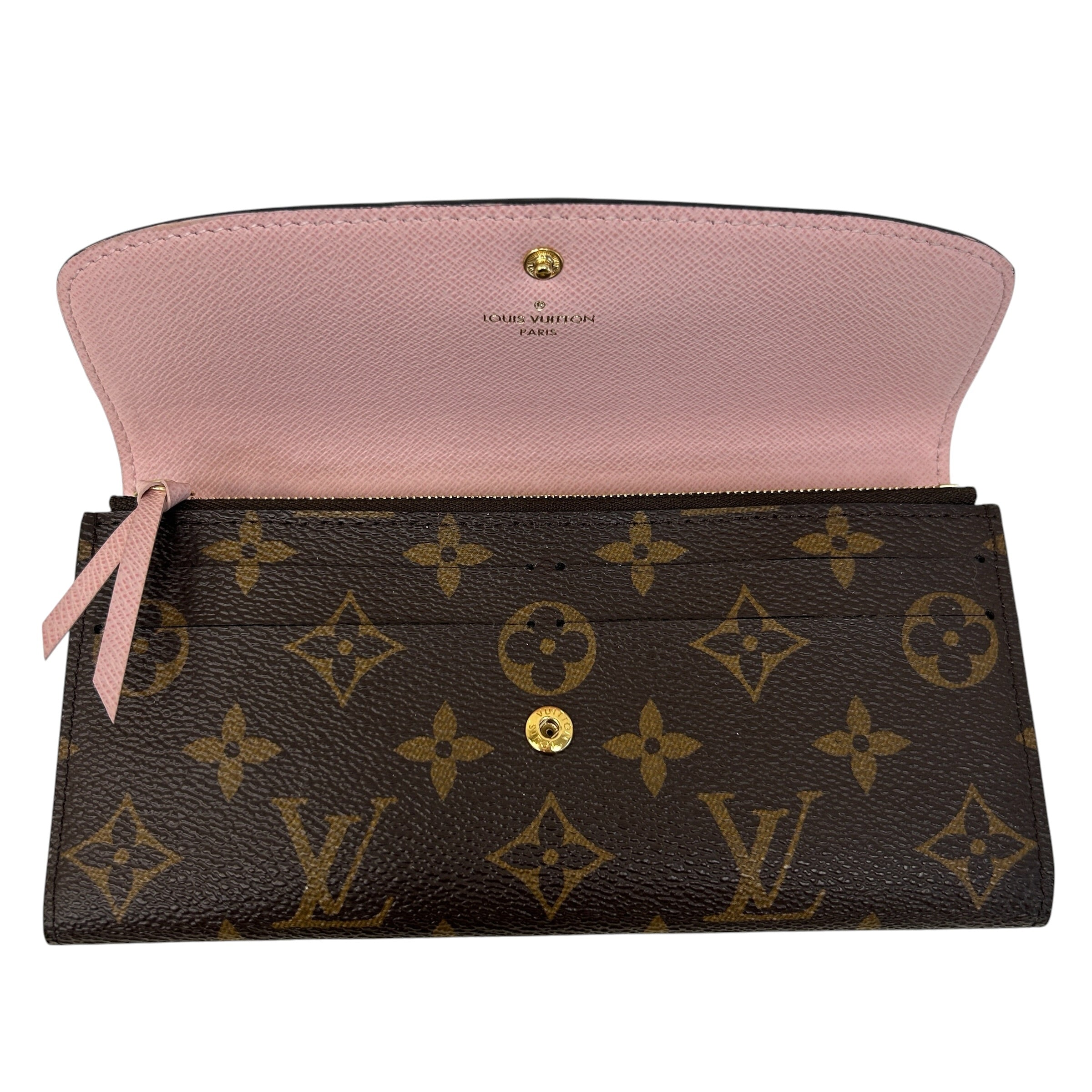 Monogram Canvas Piment Emilie Wallet