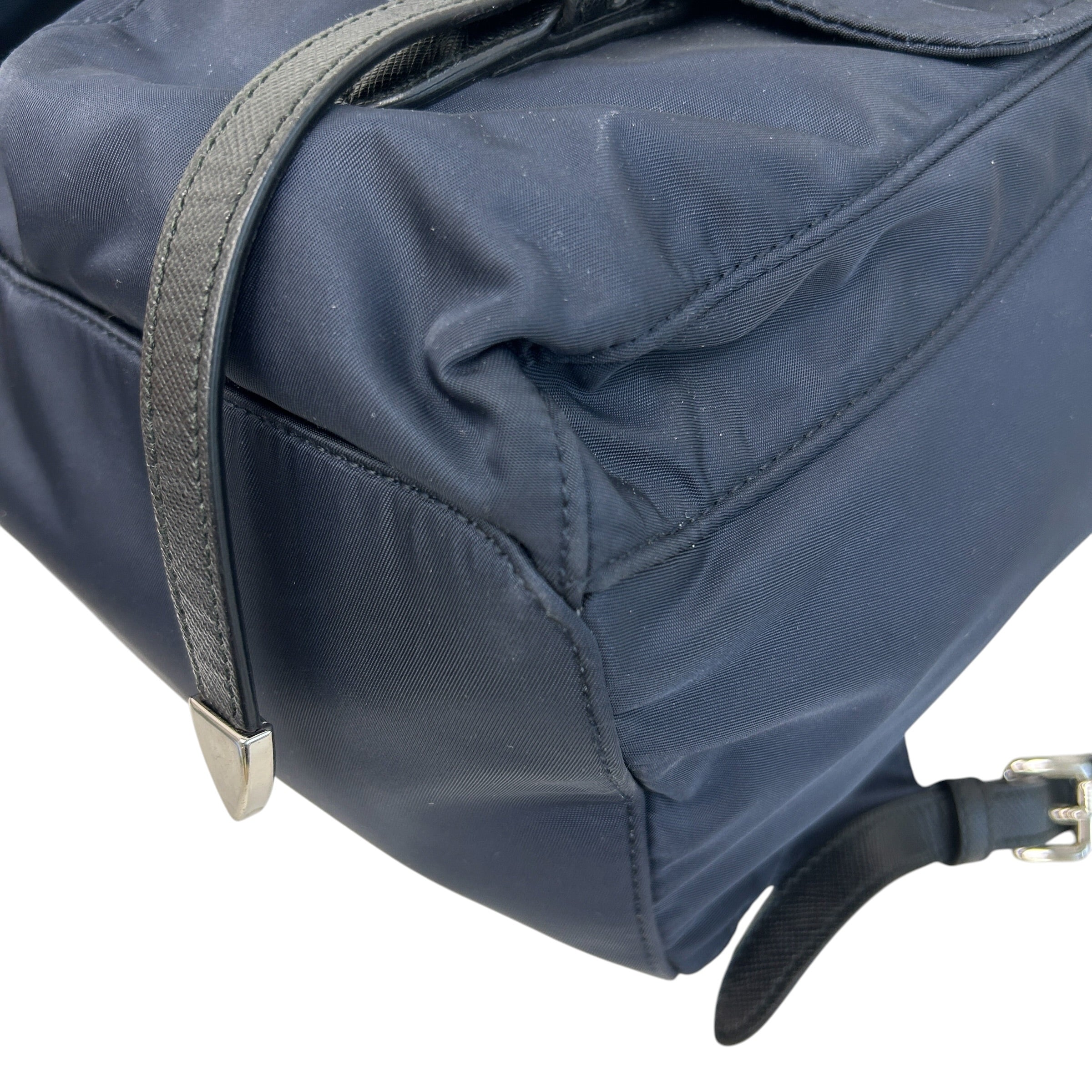 Navy Re-Nylon Backpack