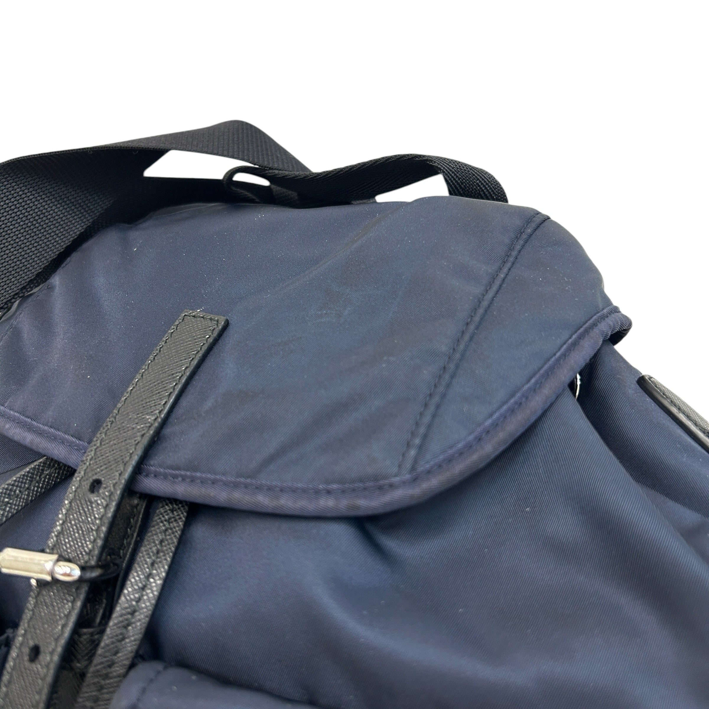 Navy Re-Nylon Backpack