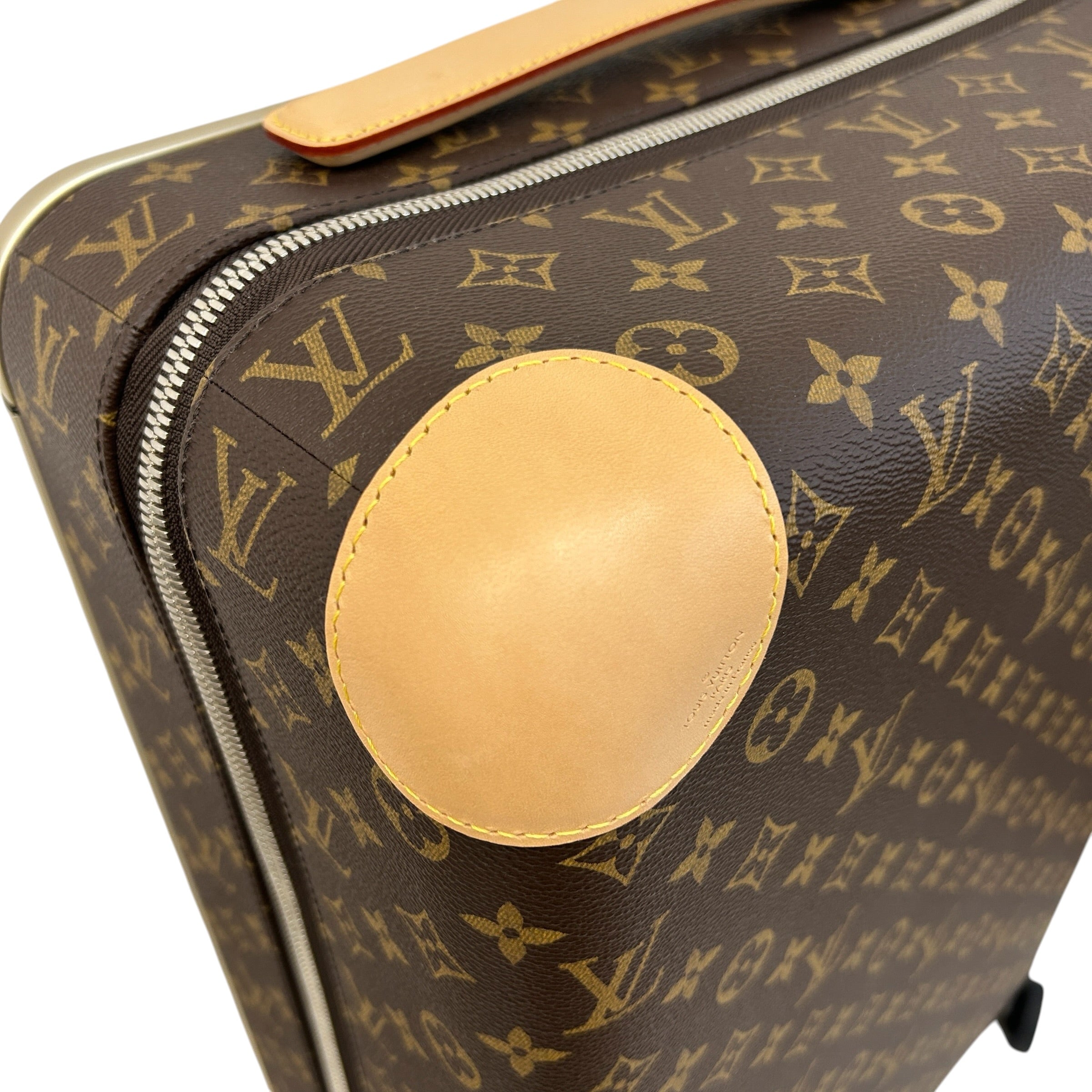 Monogram Canvas/Leather Horizon 55 Rolling Suitcase w/SHW