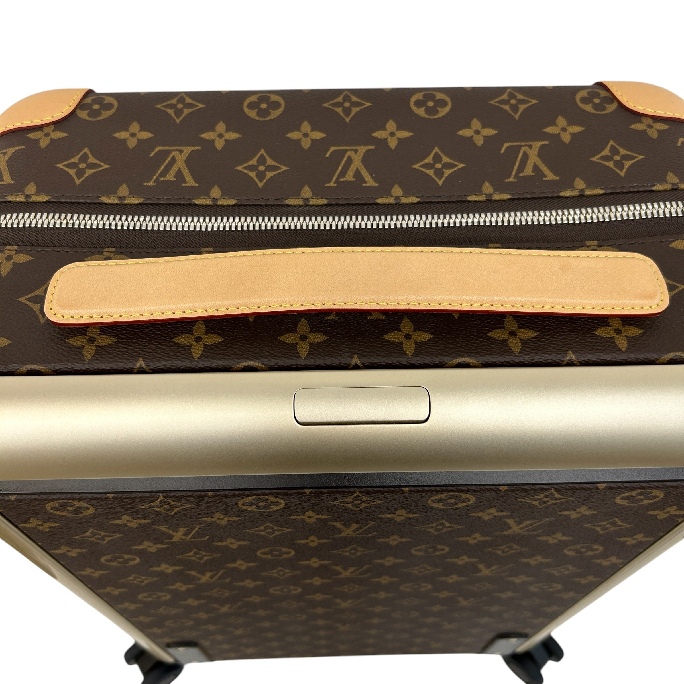 Monogram Canvas/Leather Horizon 55 Rolling Suitcase w/SHW