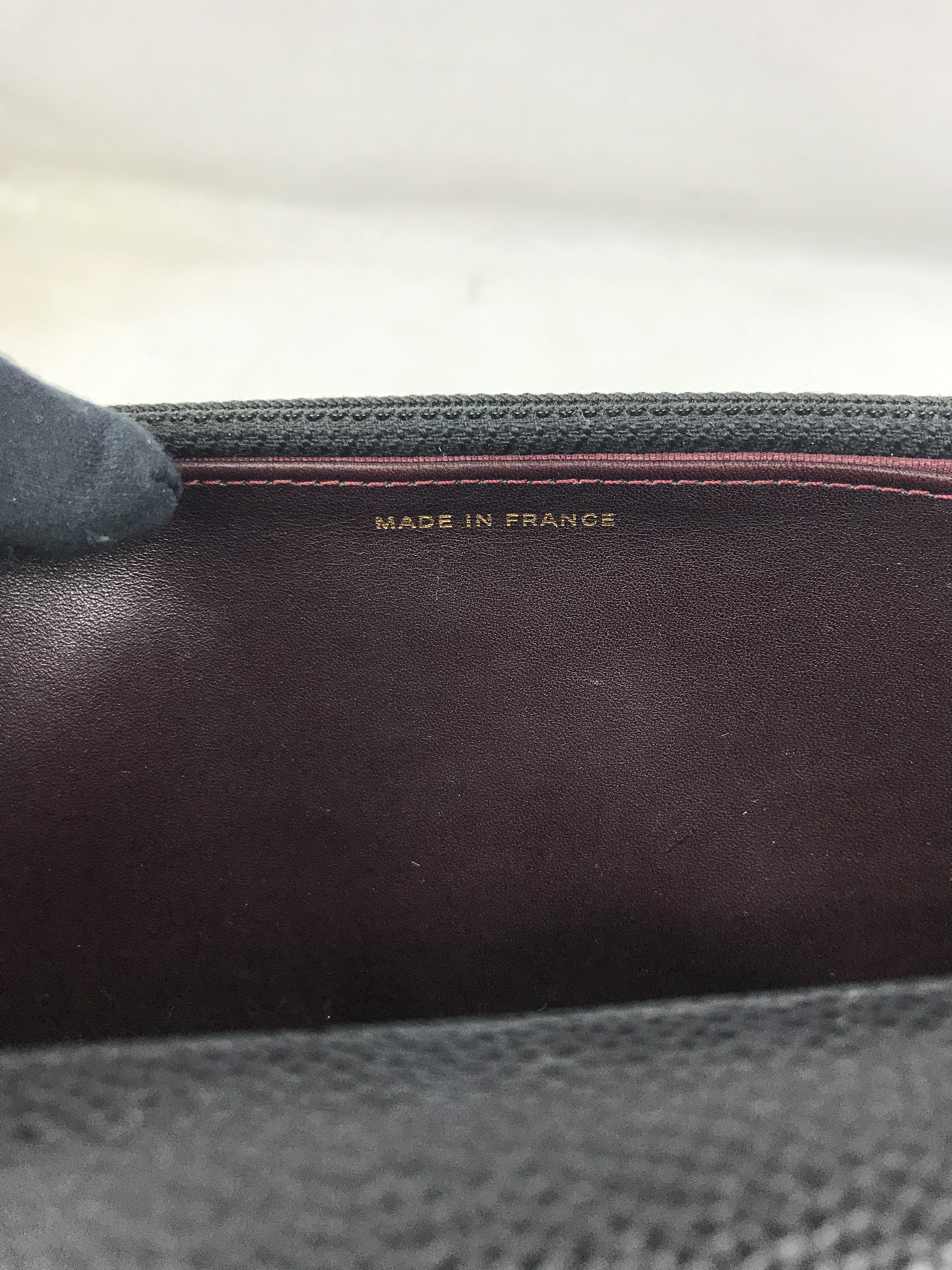 Black Caviar Quilted Wallet On Chain W/GHW