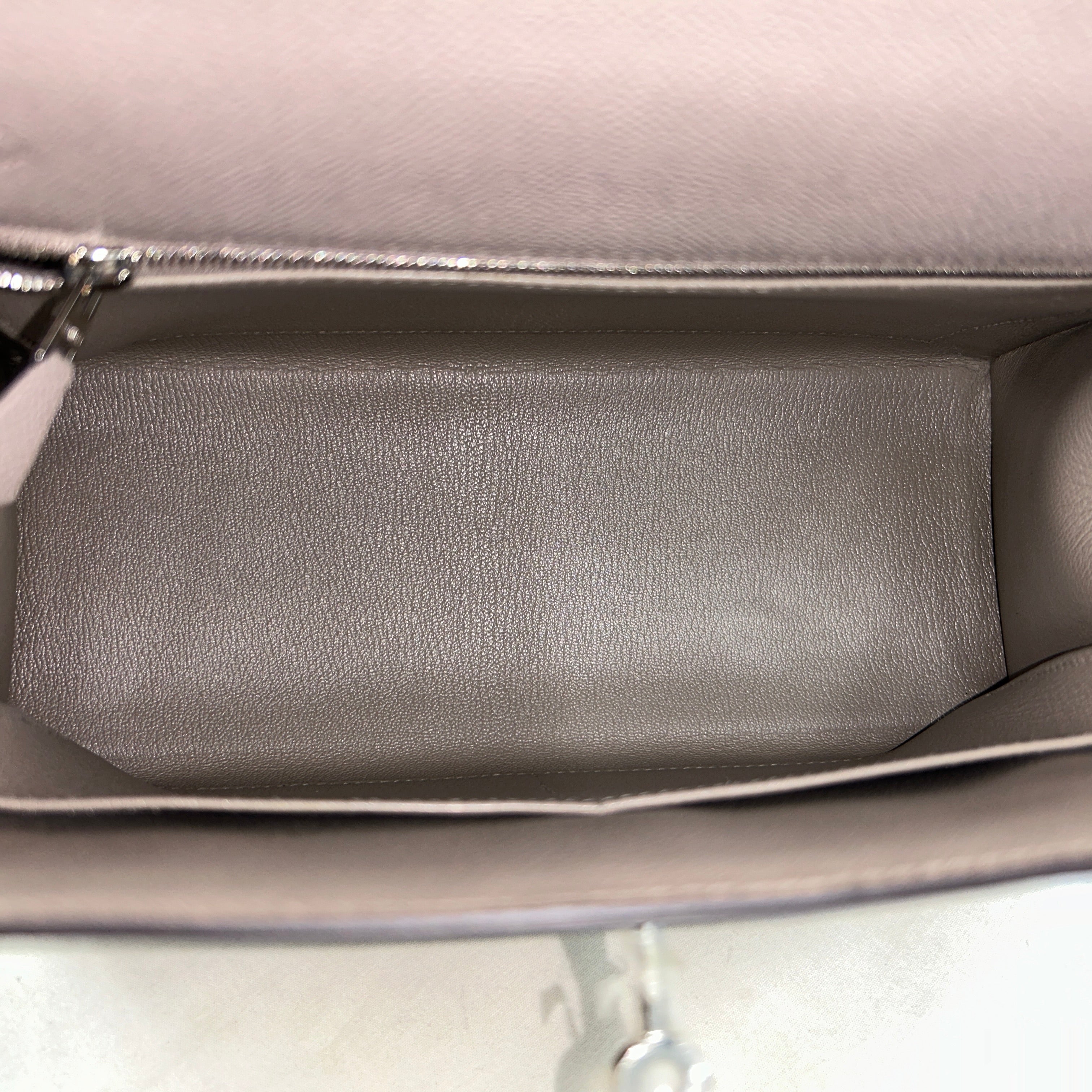 Gris Asphalt Epsom Leather Kelly 28 W/PHW