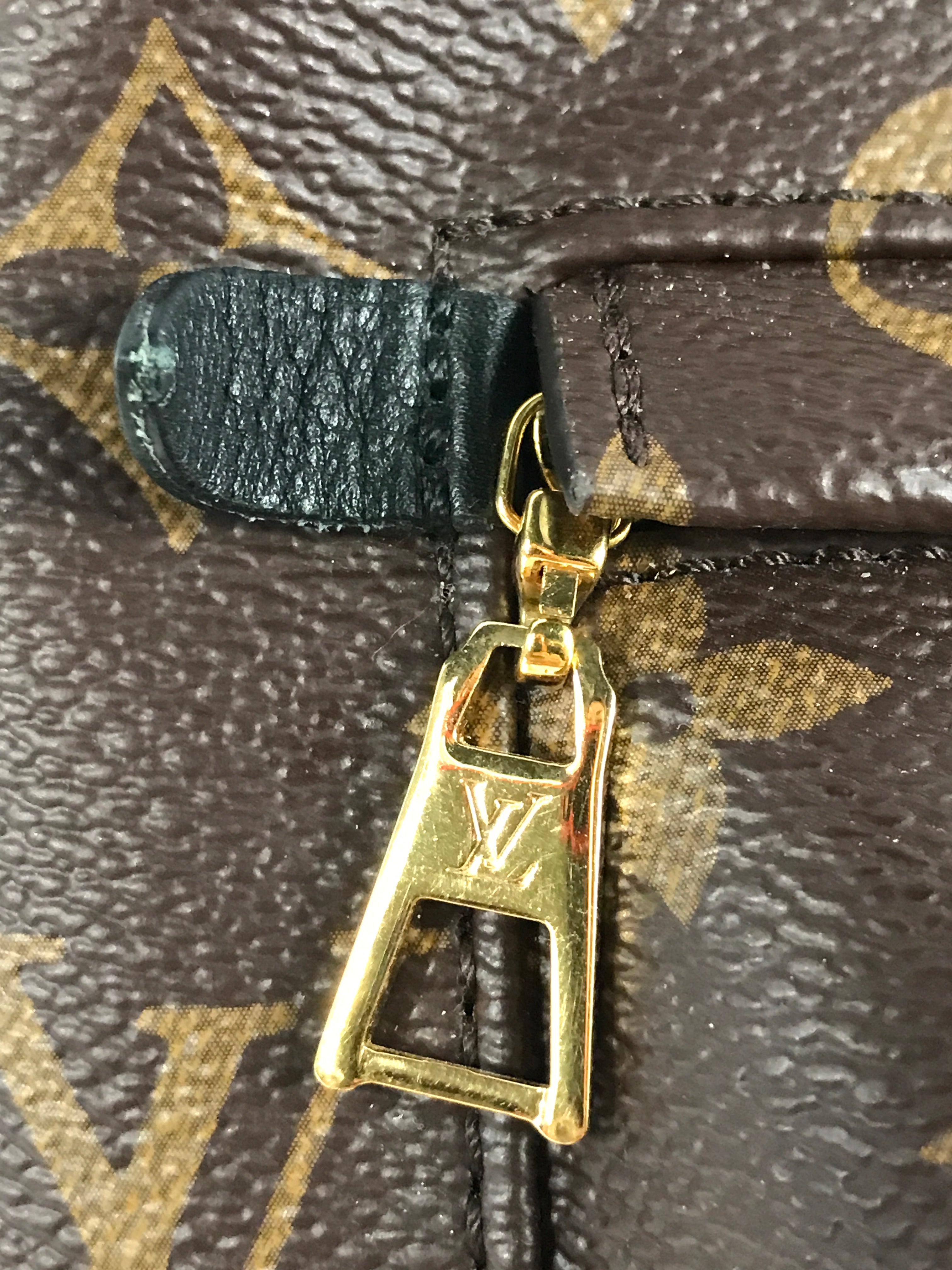 Monogram Coated Canvas Palm Springs MM Backpack w/GHW