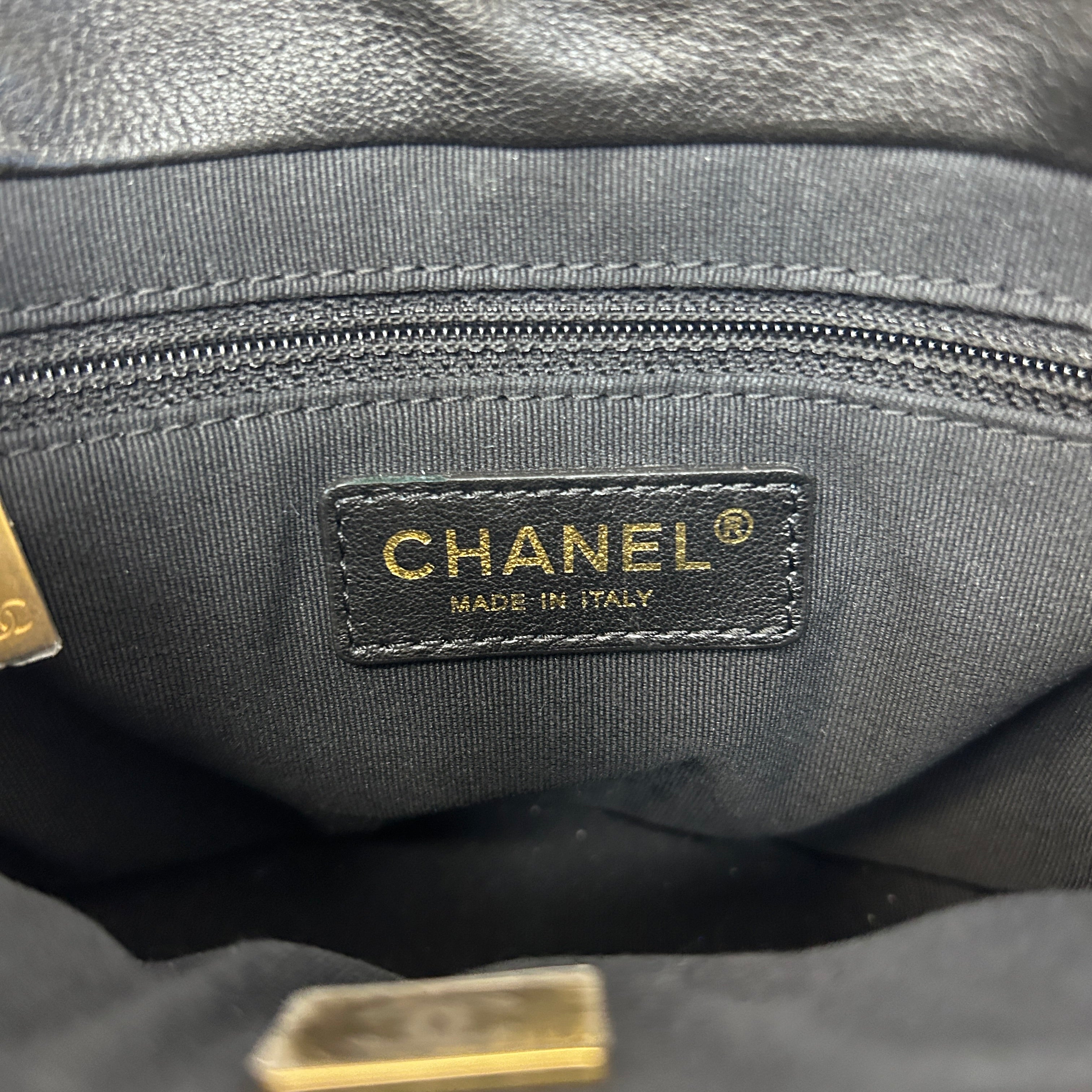 Black 23A Twinset Mini Backpack with Pouch w/GHW