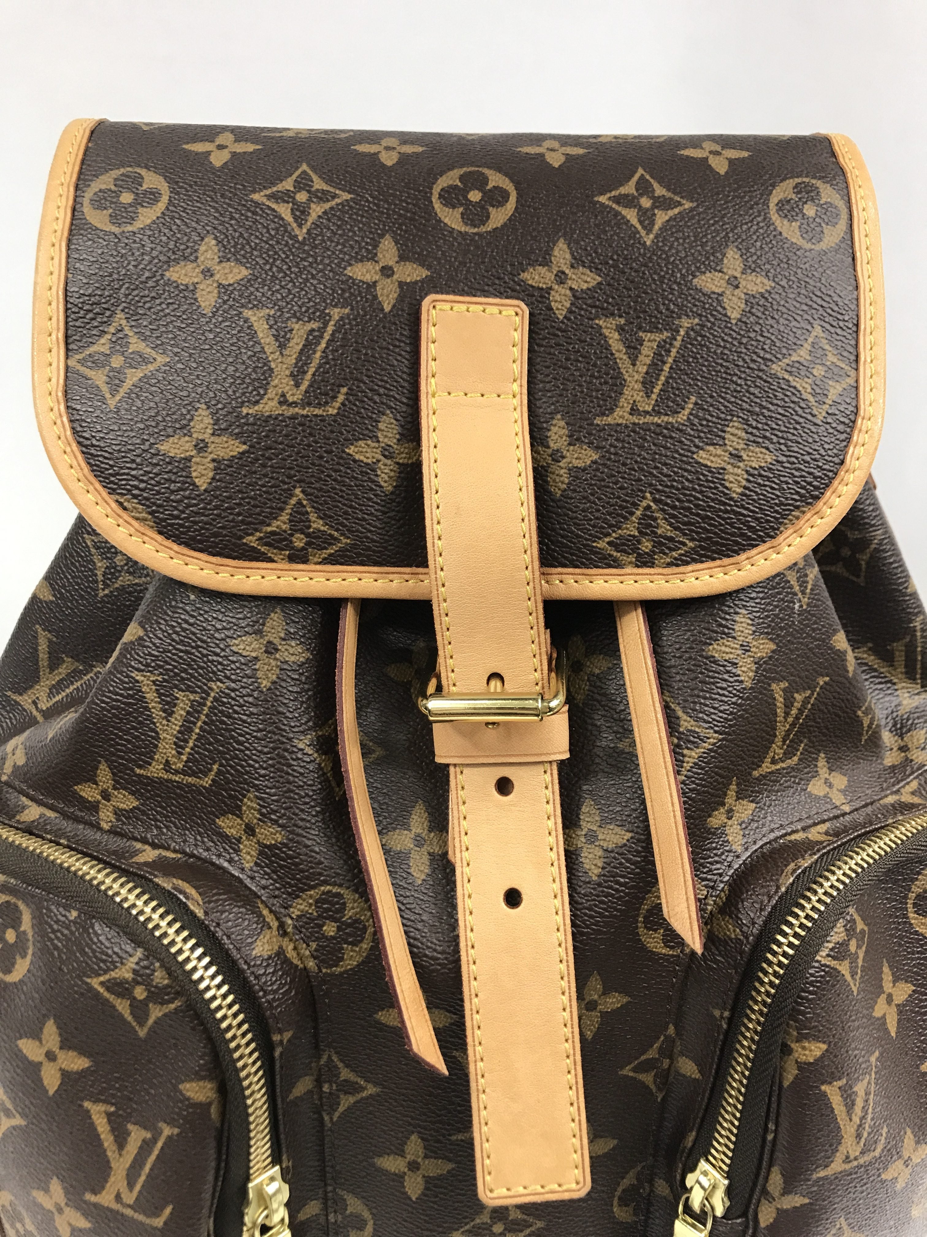 Monogram Coated Canvas Sac a Dos Bosphore Backpack W/GHW