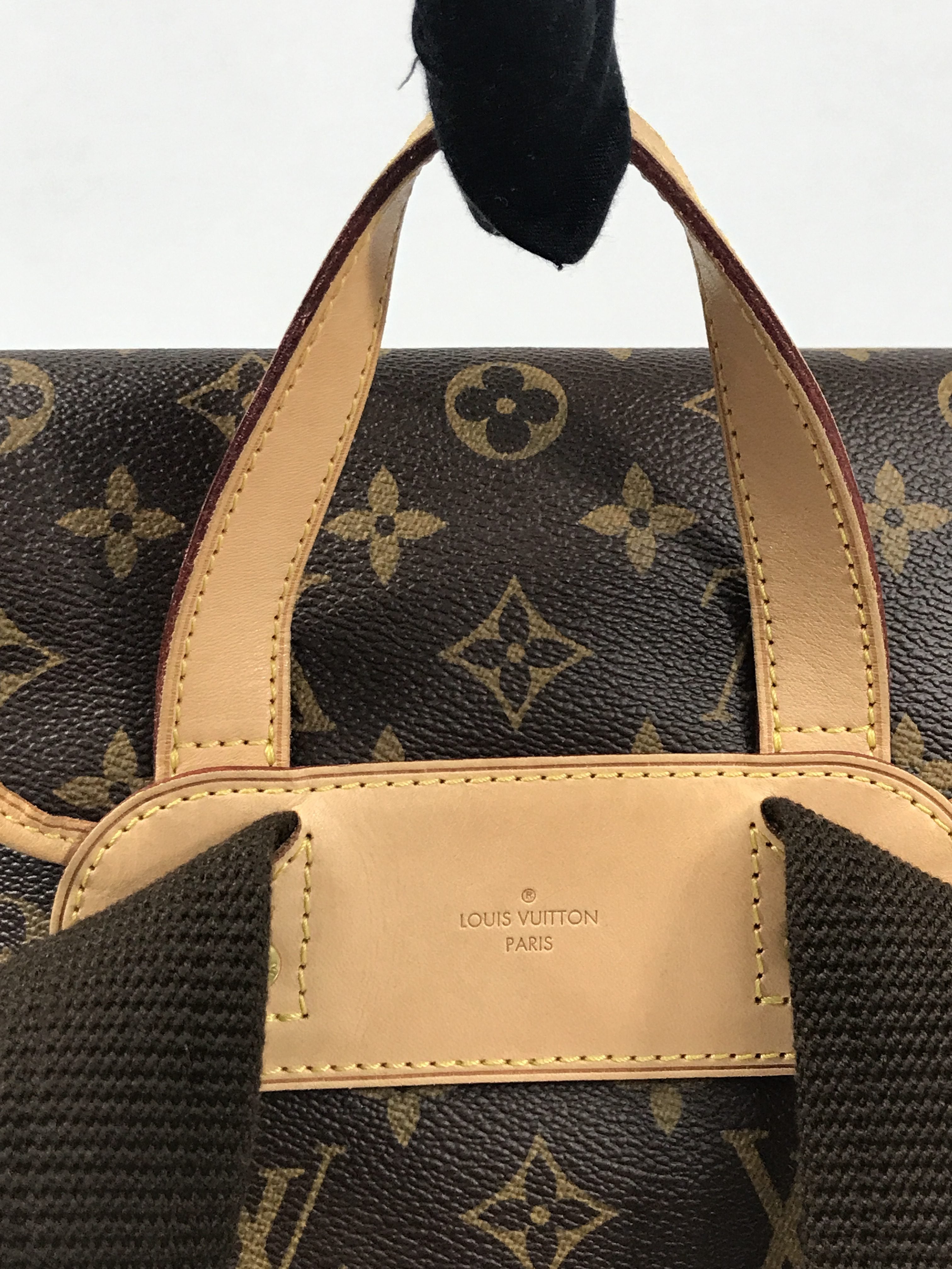 Monogram Coated Canvas Sac a Dos Bosphore Backpack W/GHW