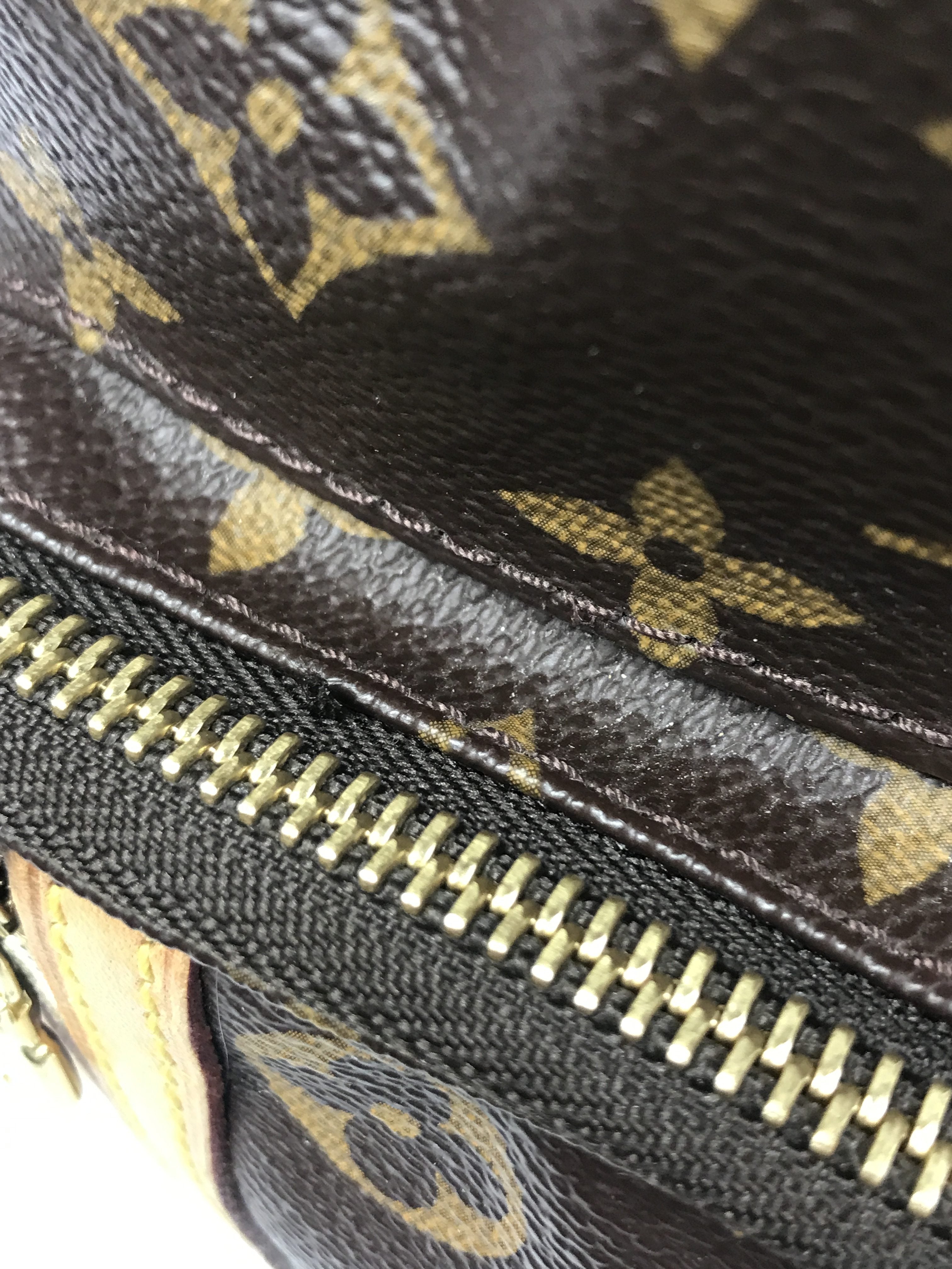 Monogram Coated Canvas Sac a Dos Bosphore Backpack W/GHW