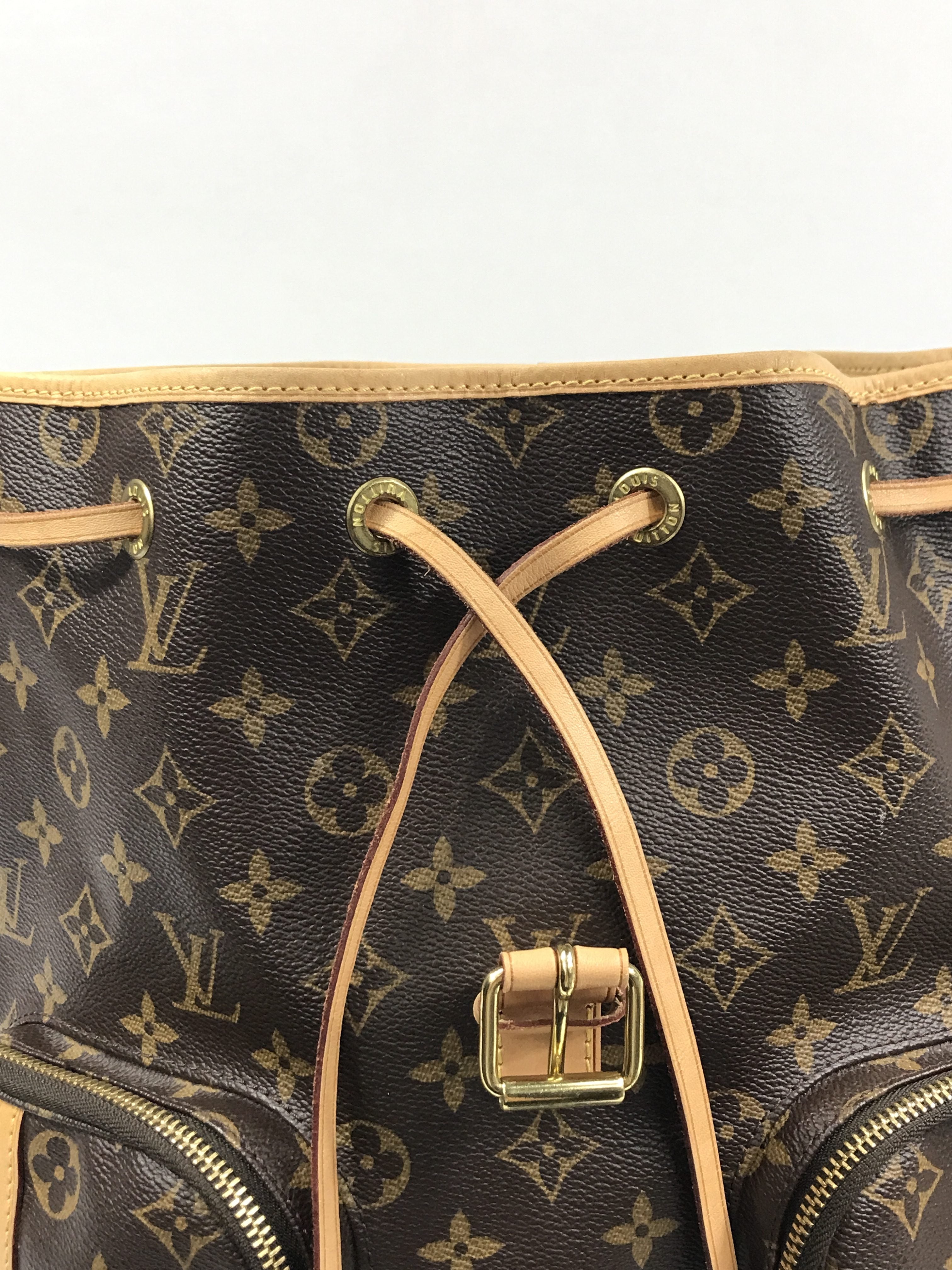 Monogram Coated Canvas Sac a Dos Bosphore Backpack W/GHW