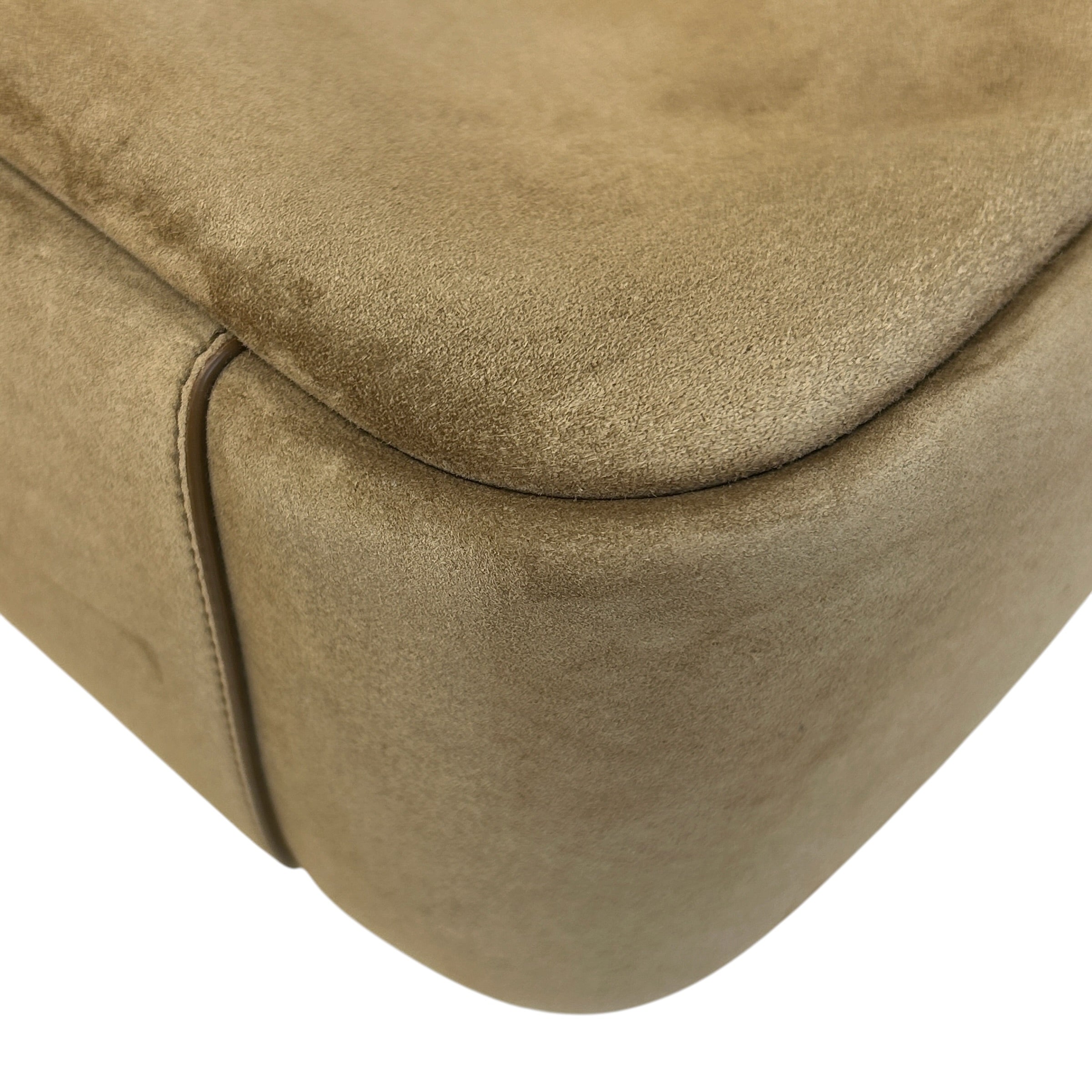 Barley Suede Le 5 A 7 Large Hobo Bag w/GHW