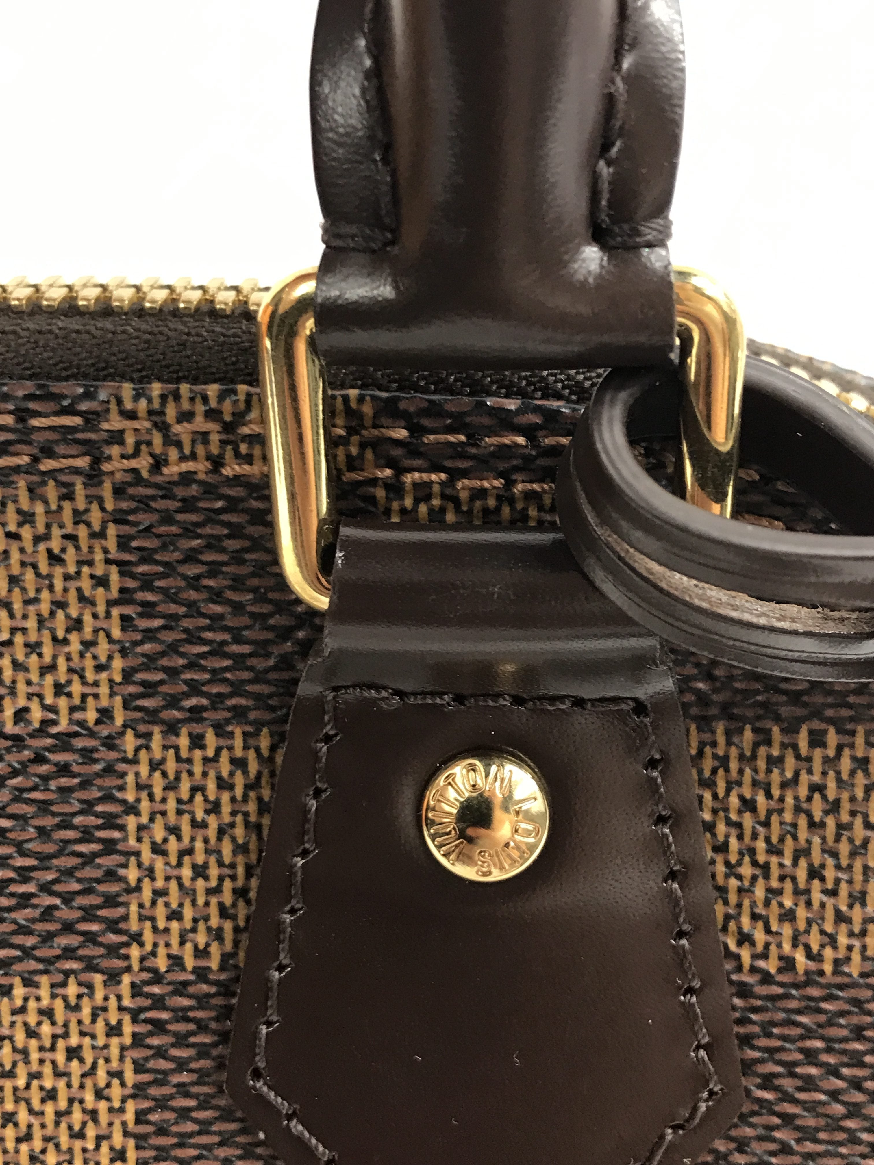 Damier Ebene Alma BB W/GHW