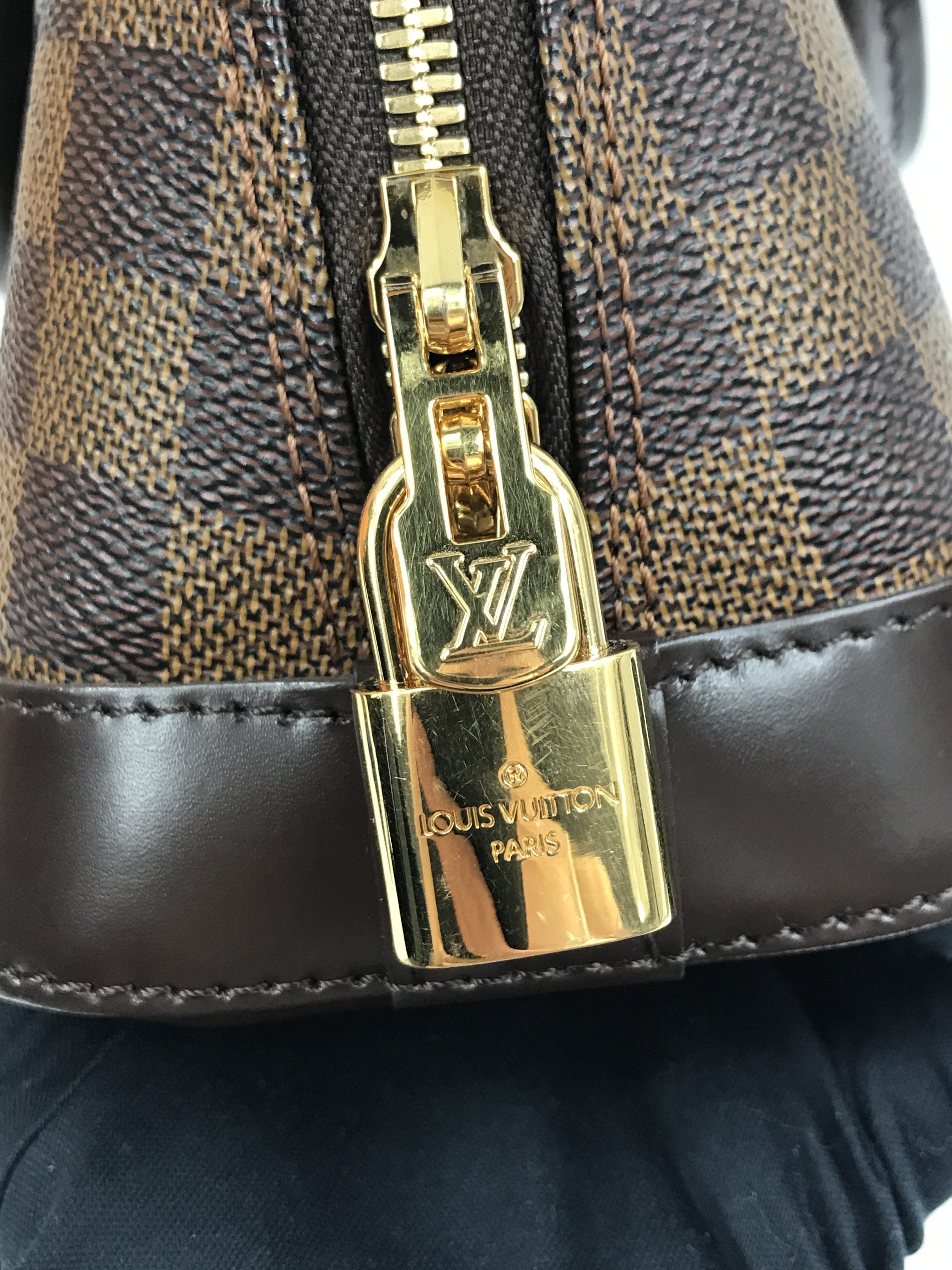Damier Ebene Alma BB W/GHW