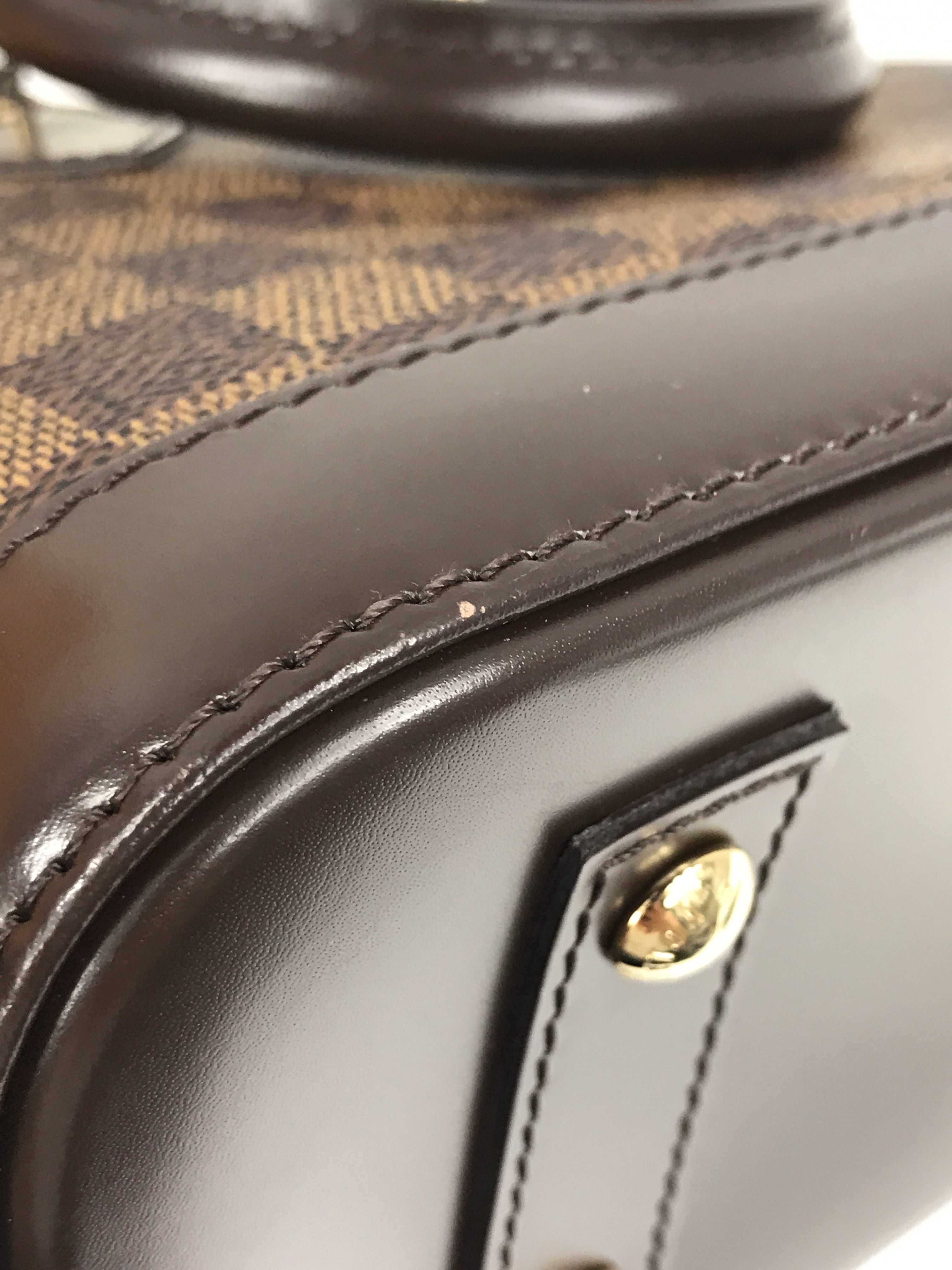 Damier Ebene Alma BB W/GHW