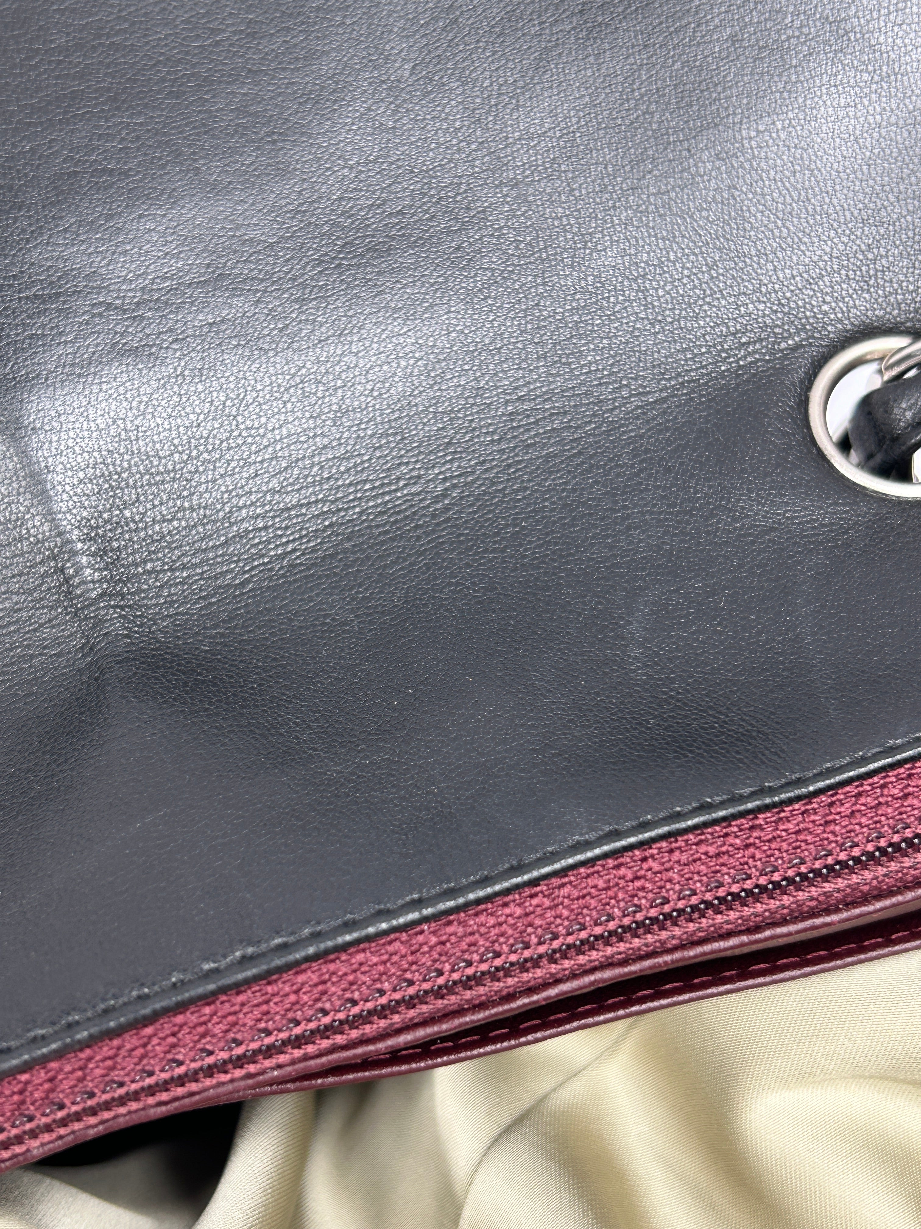 Black Quilted Lambskin Single Flap Classic Jumbo w/SHW