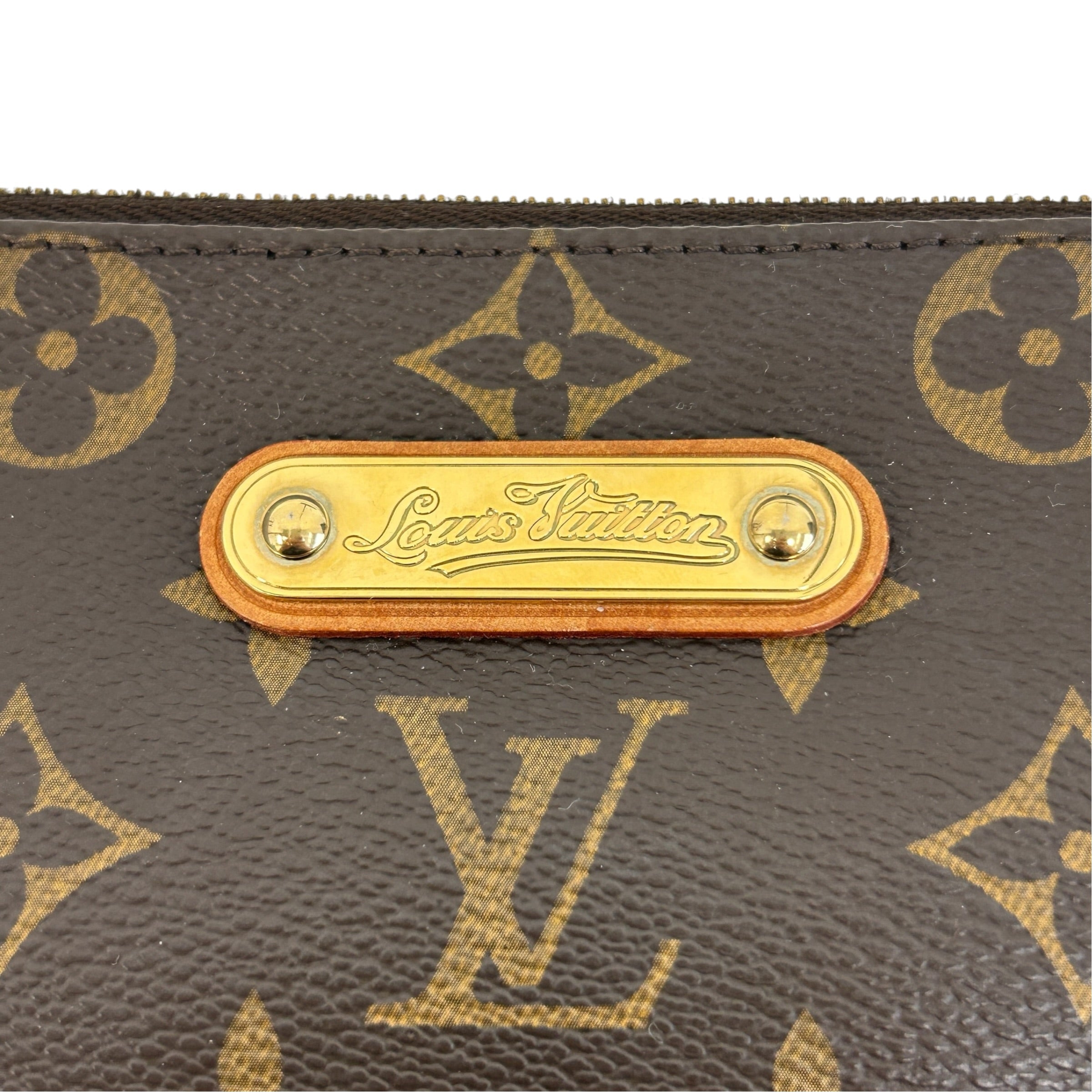 Monogram Canvas Eva Clutch Bag