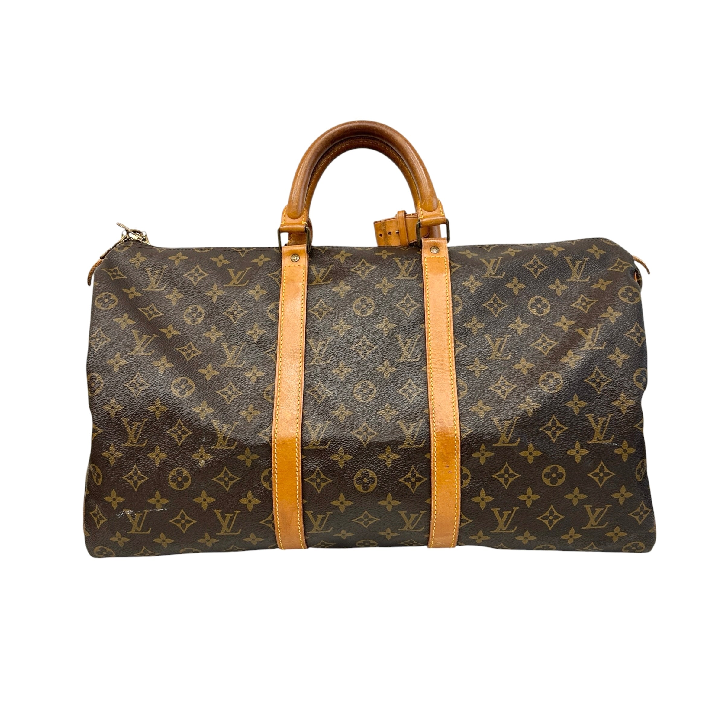 Vintage Monogram Canvas Keepall 50 Bag