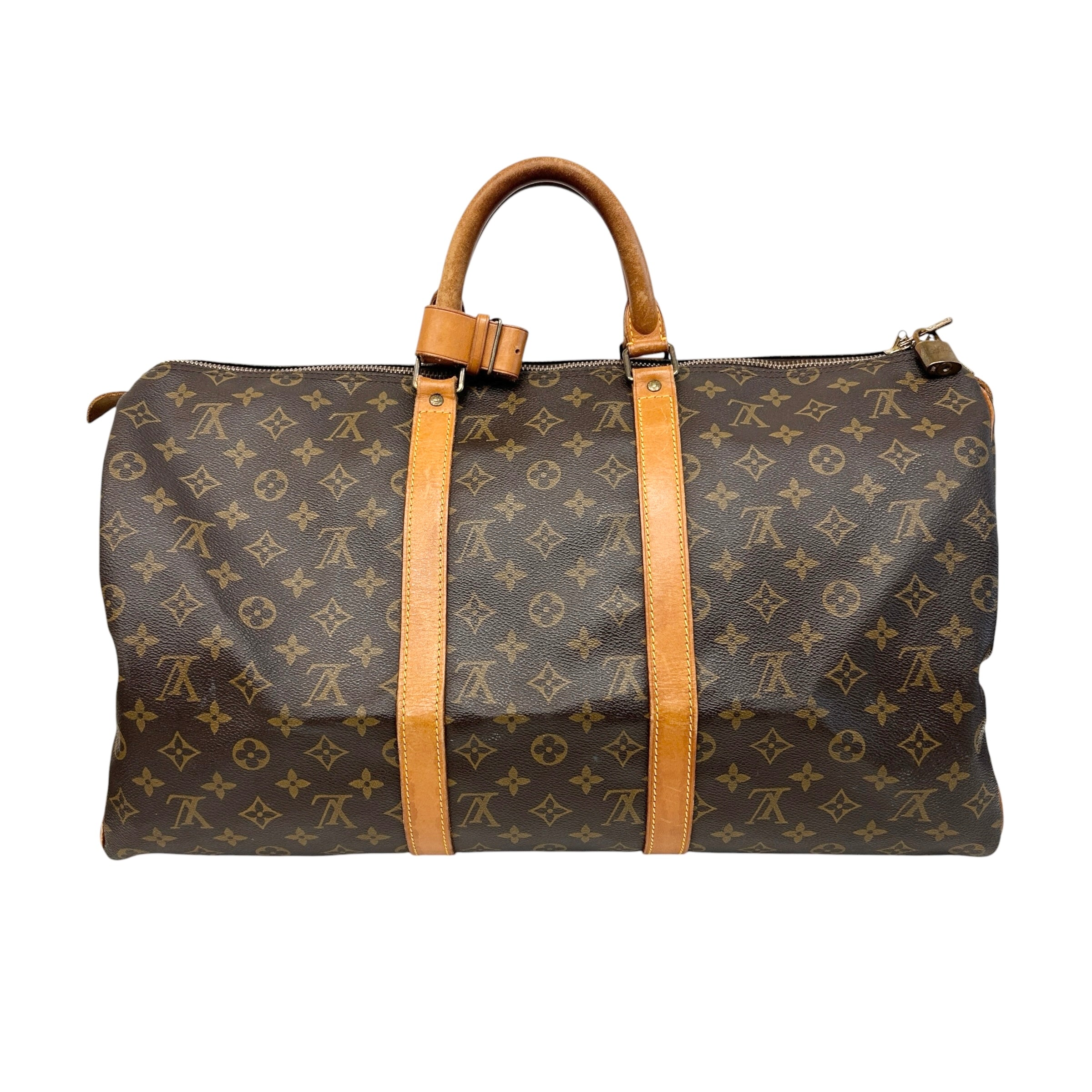Vintage Monogram Canvas Keepall 50 Bag