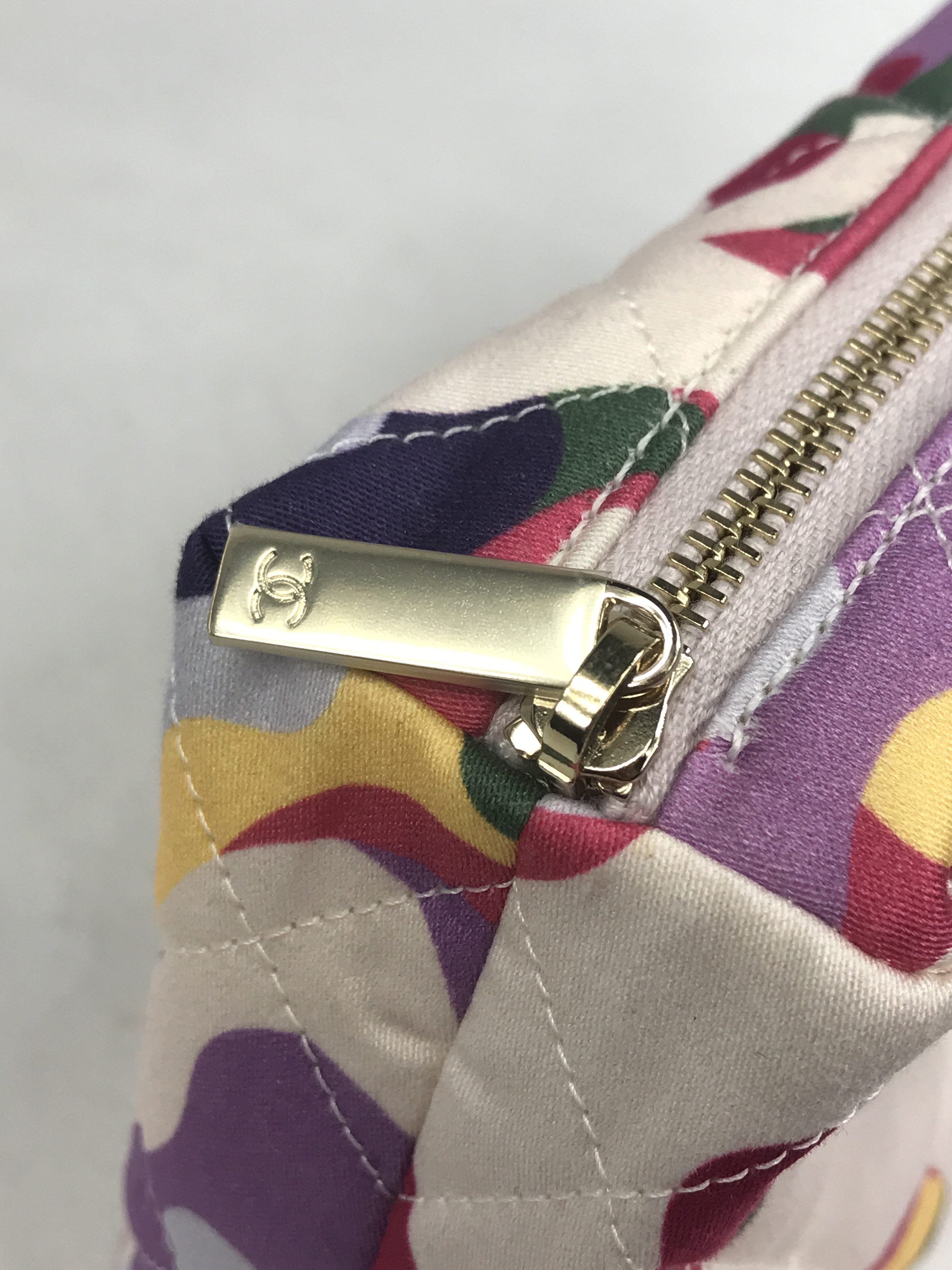 White Leather “See Through” Flap Bag w/GHW