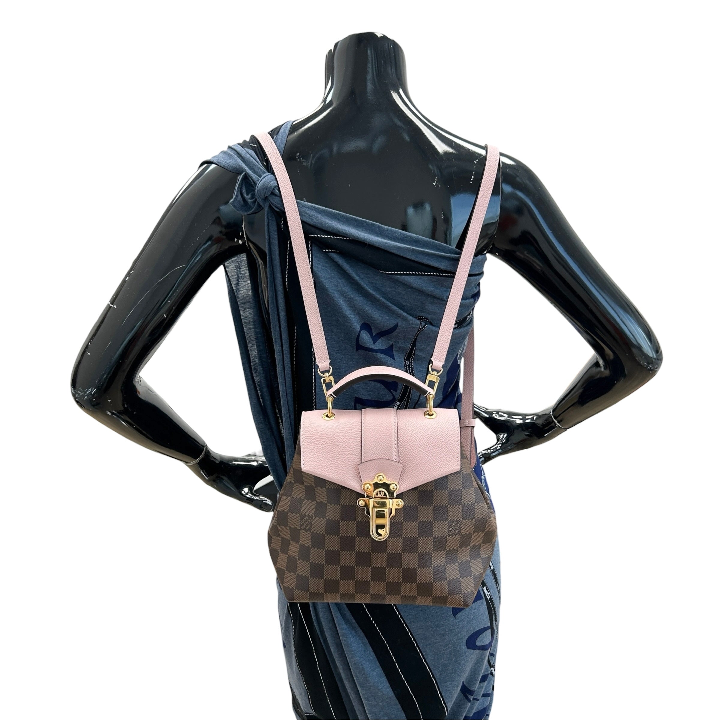 Magnolia Damier Canvas Clapton Backpack Bag