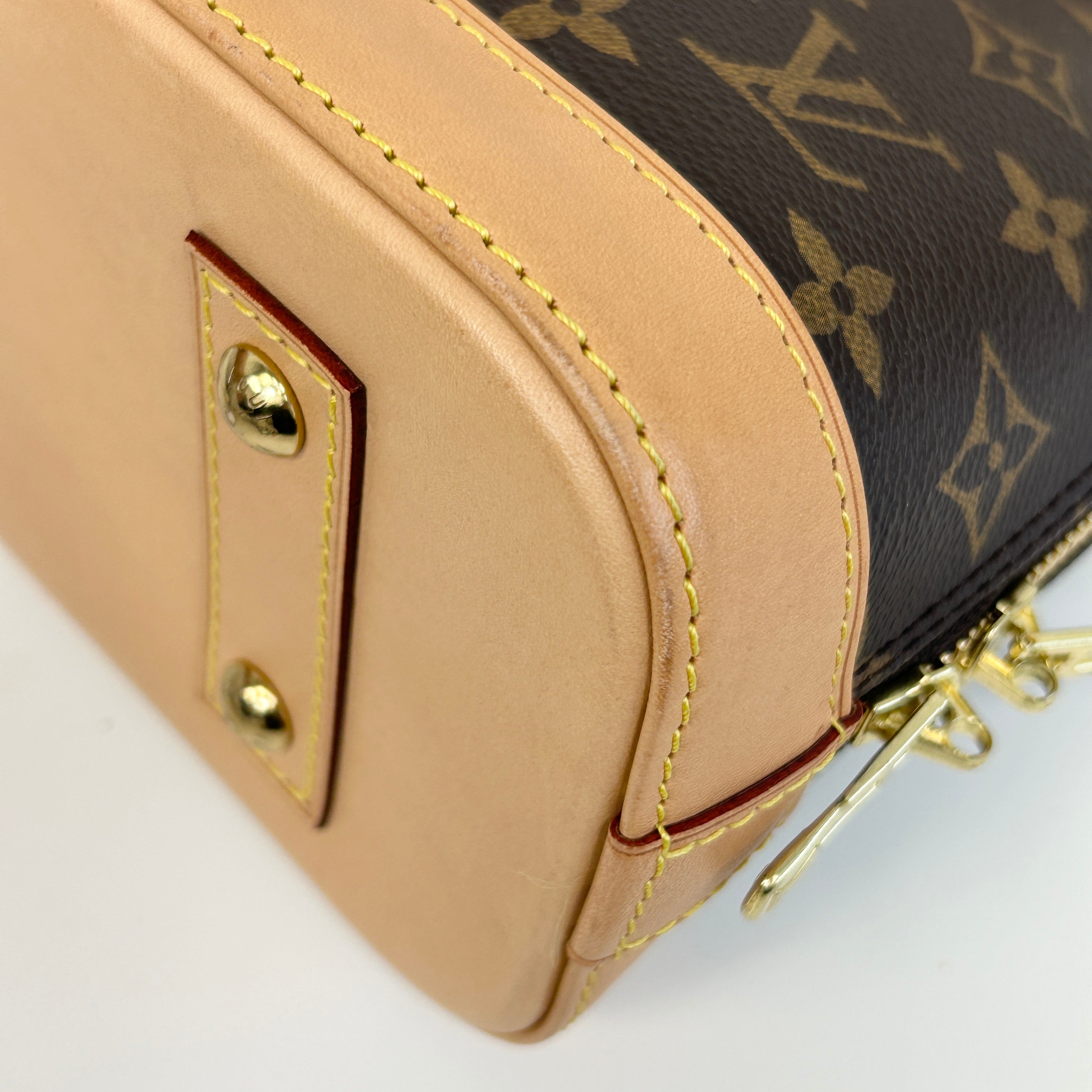 Monogram Canvas Alma BB Bag