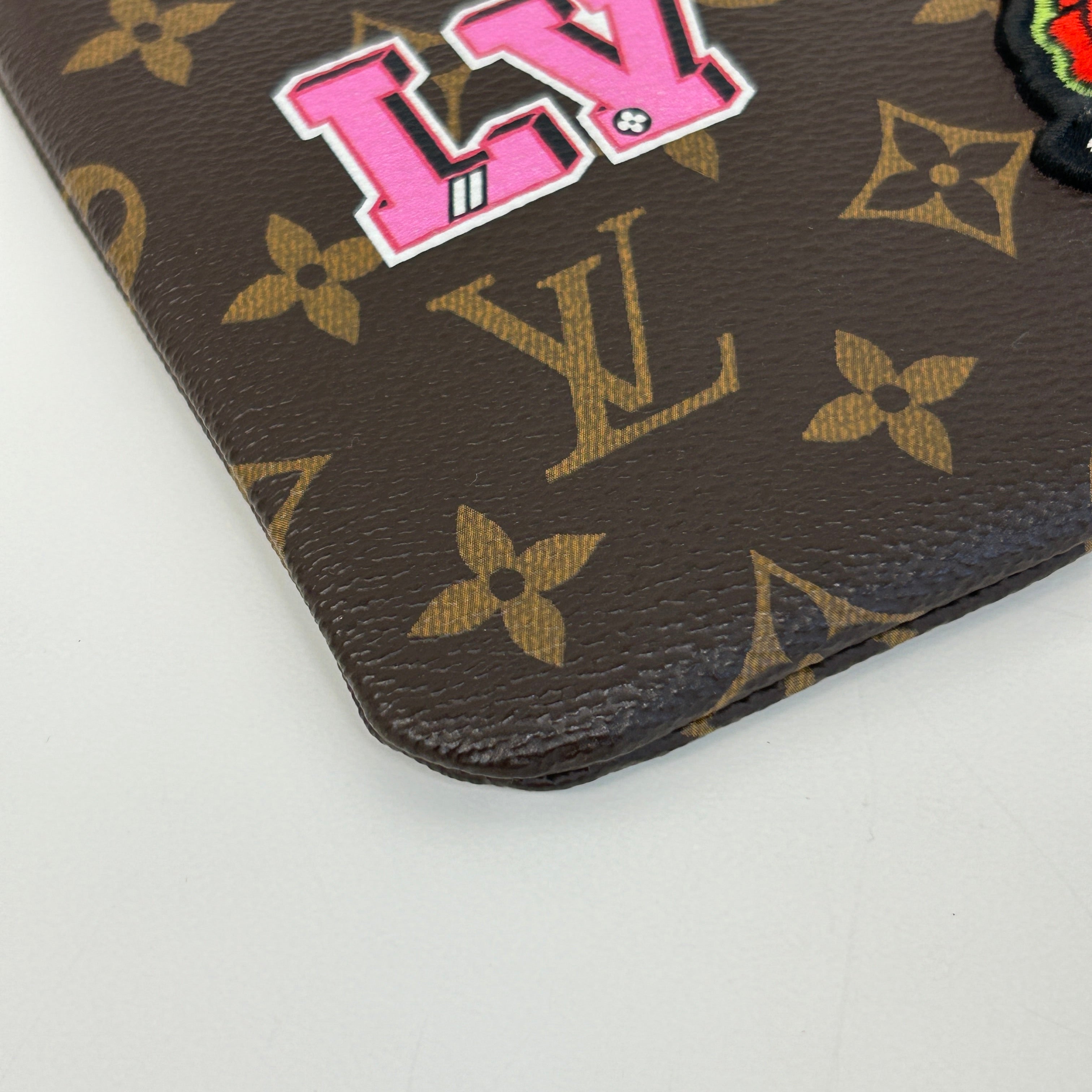 Monogram Canvas Patches City Pouch Bag