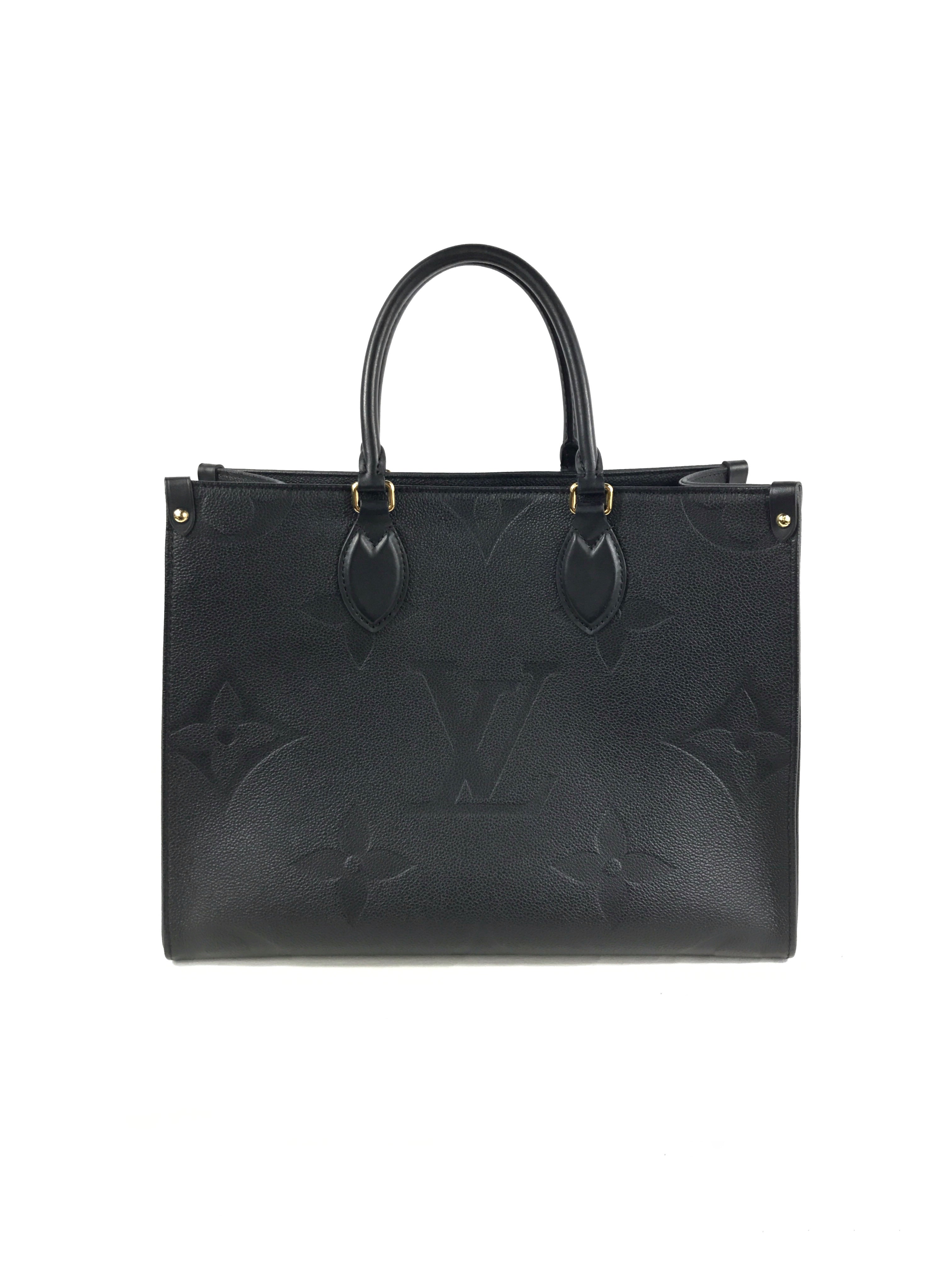 Black Empriente (Vachetta OnTheGo MM Tote w/GHW