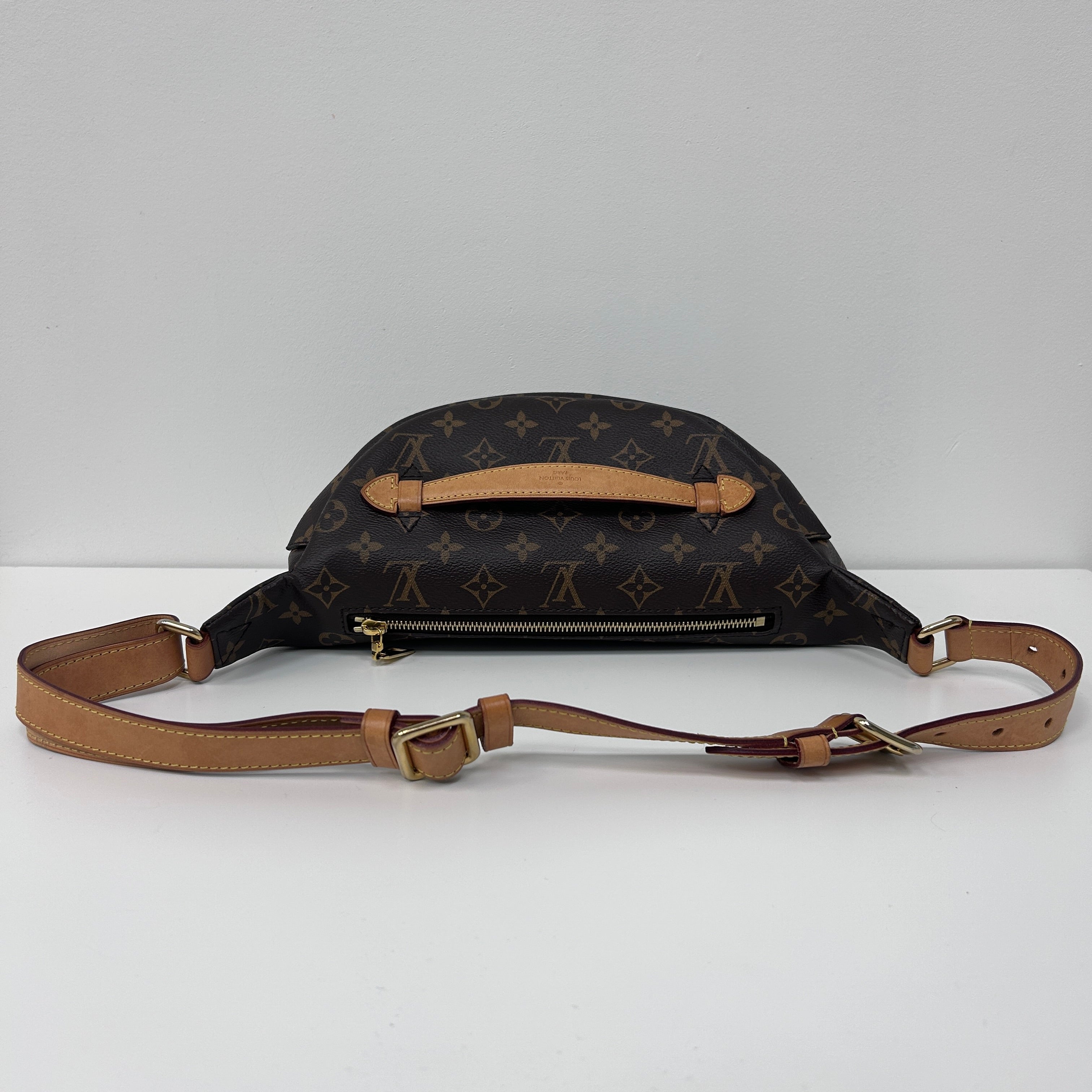 Monogram Coated Canvas Bum Bag w/GHW