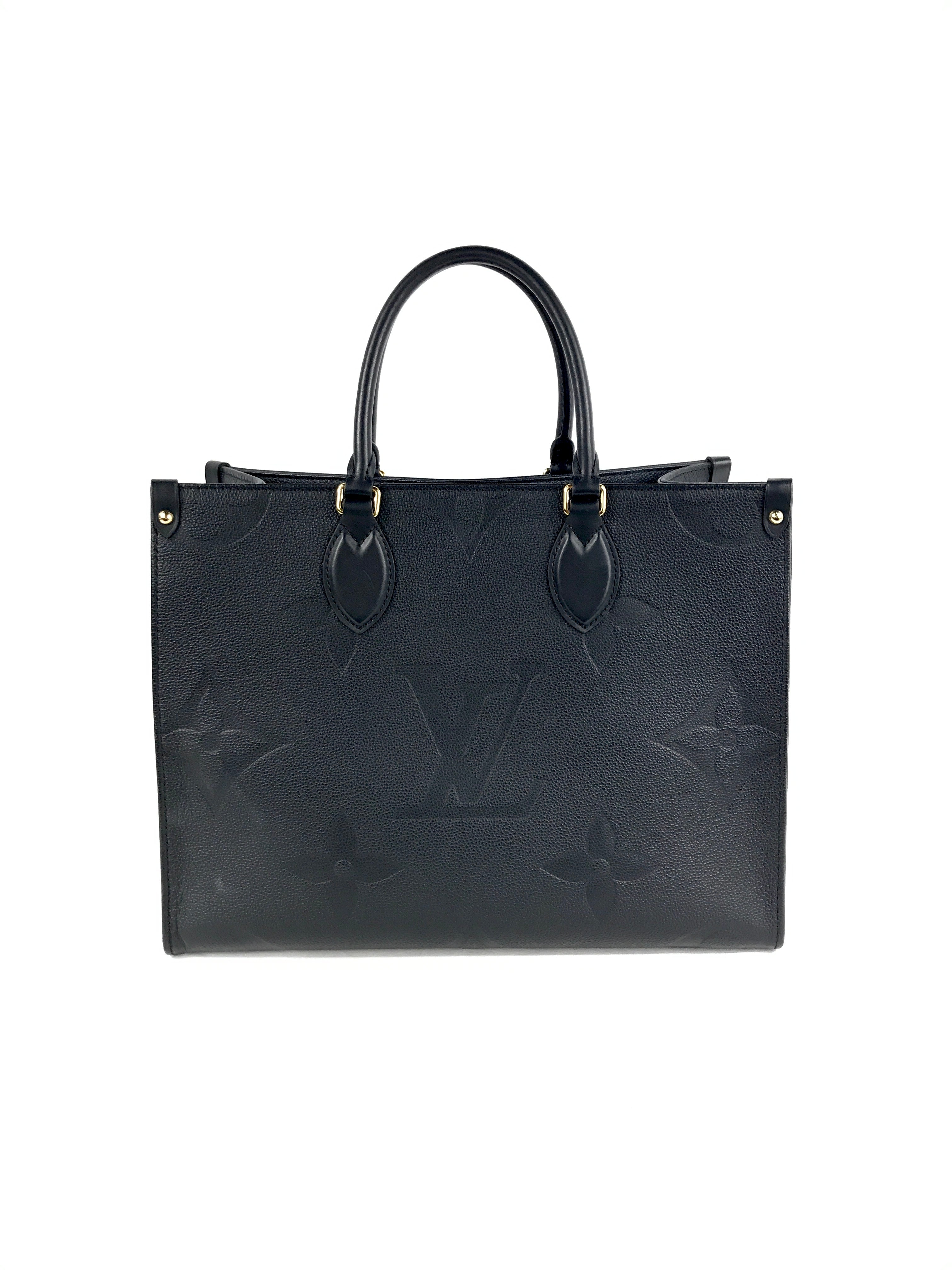 Black Empriente (Vachetta OnTheGo MM Tote w/GHW