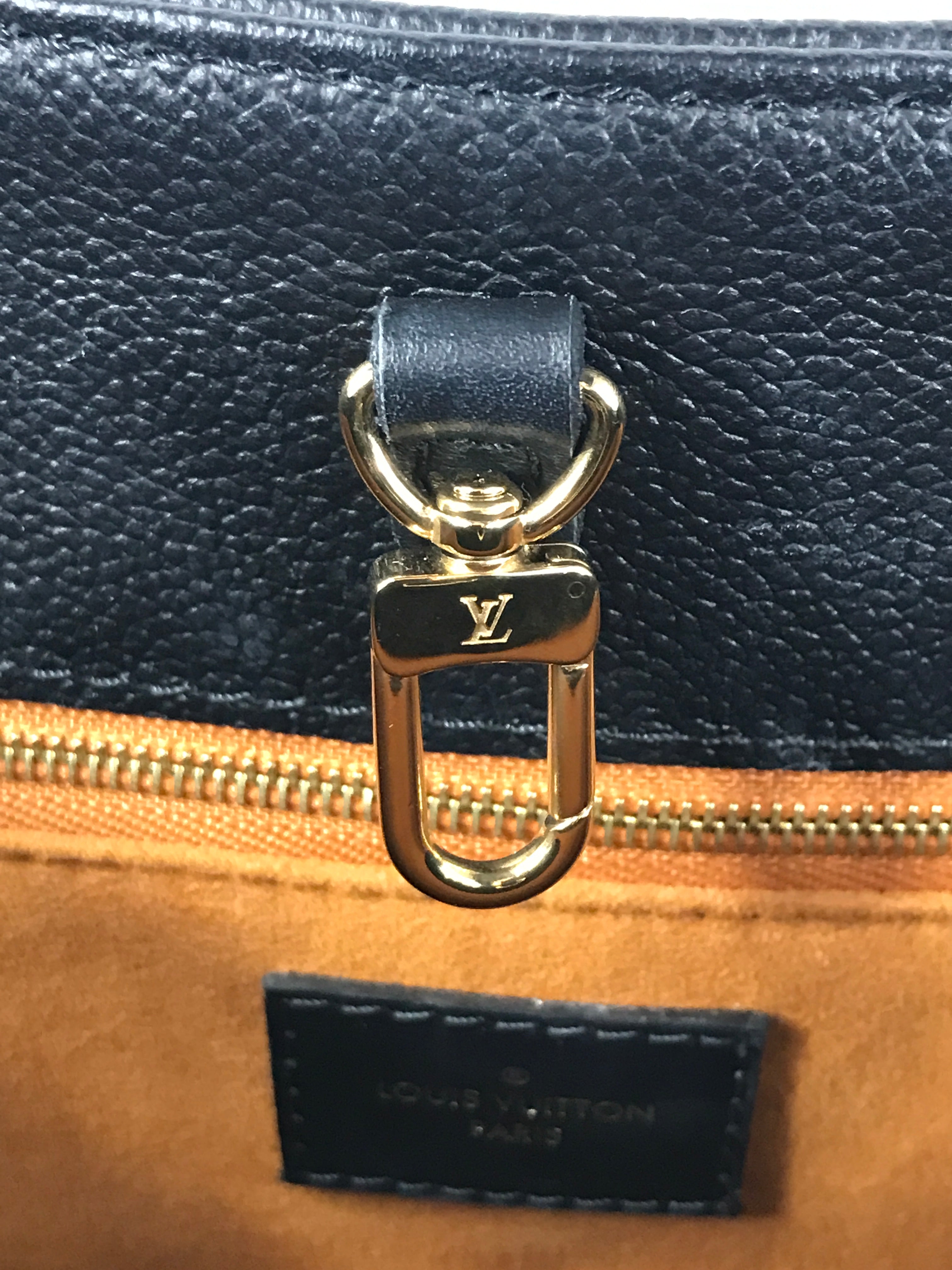 Black Empriente (Vachetta OnTheGo MM Tote w/GHW
