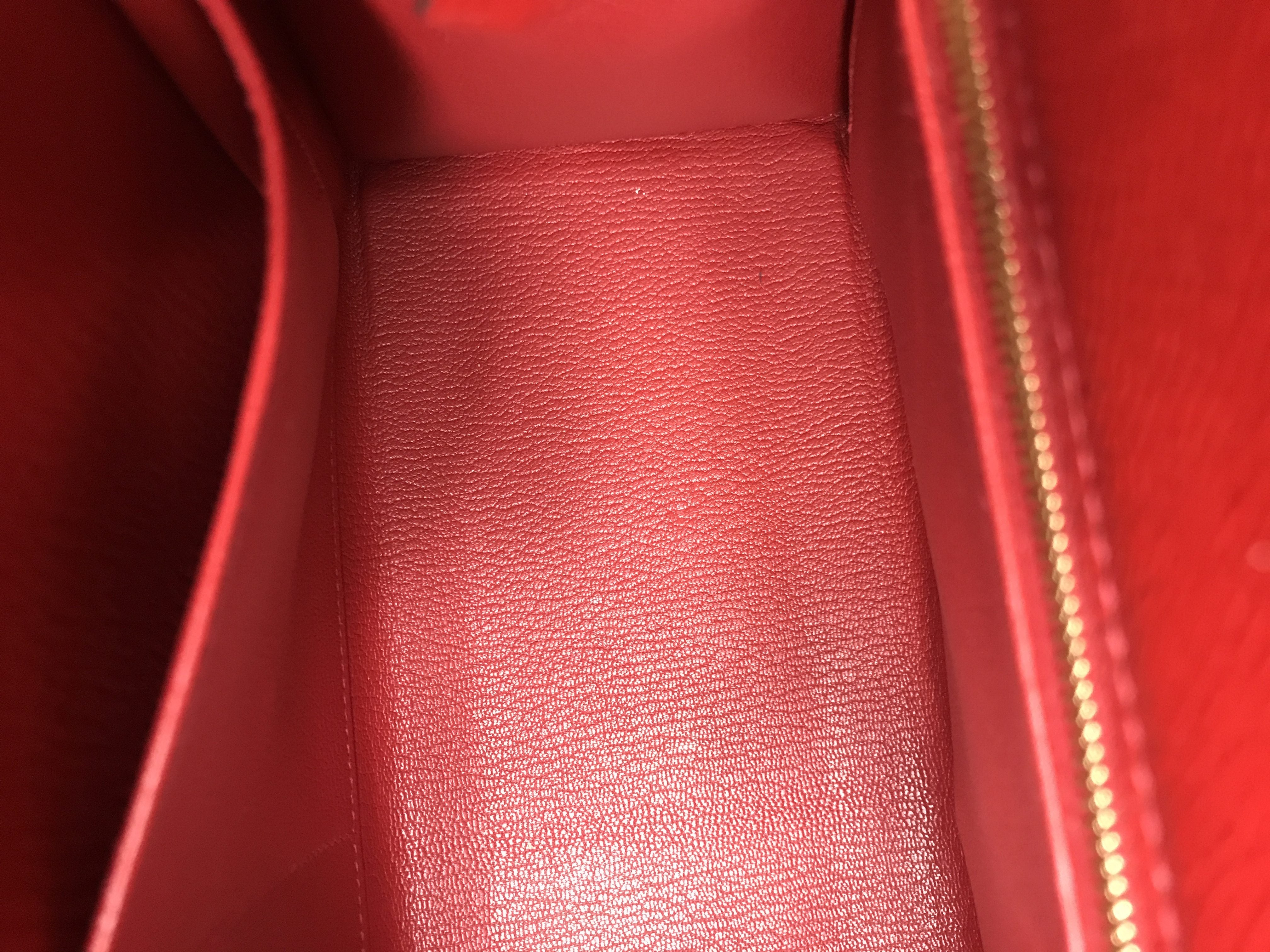 Rouge Epsom Kelly 28 w/GHW