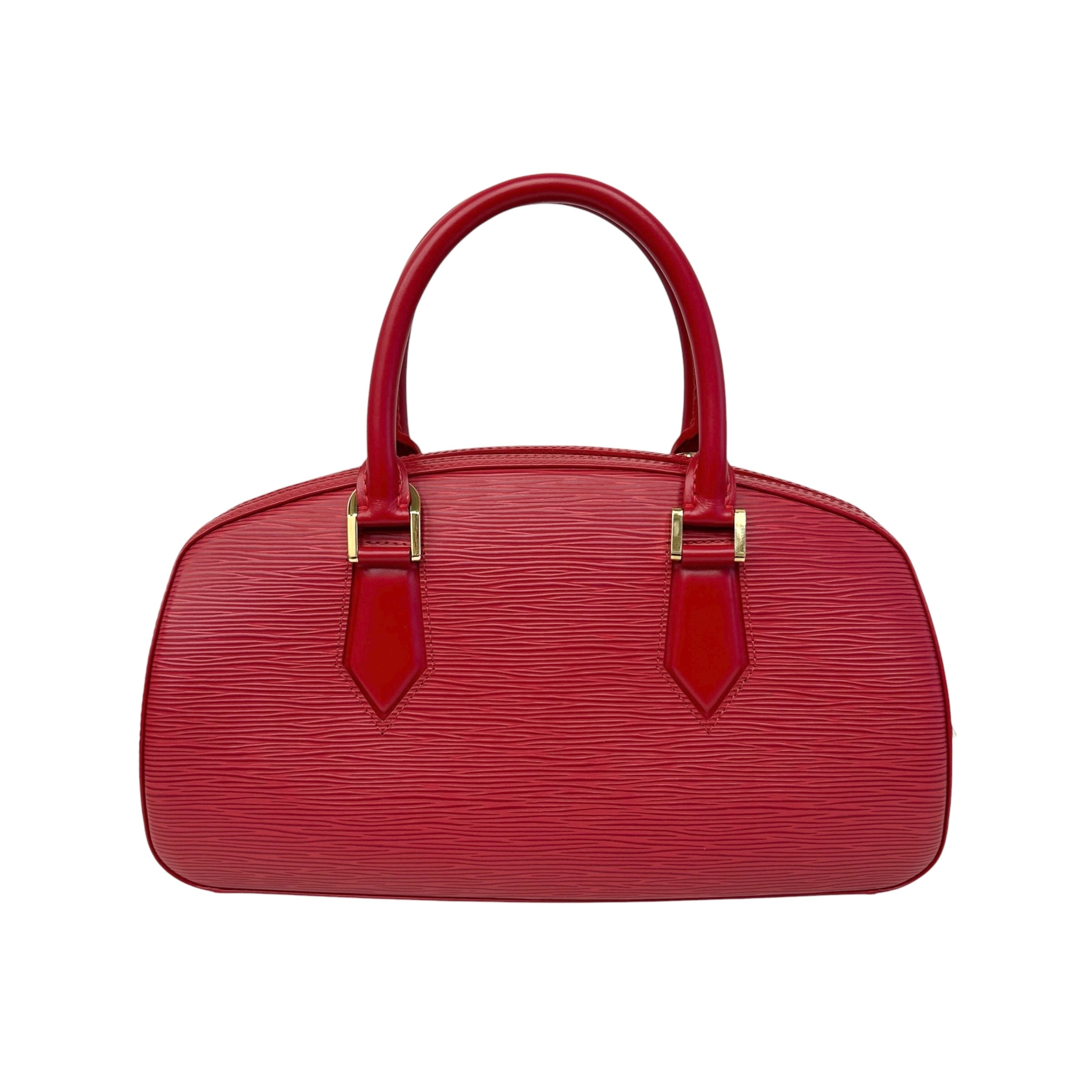 Red Epi Leather Jasmine Bag