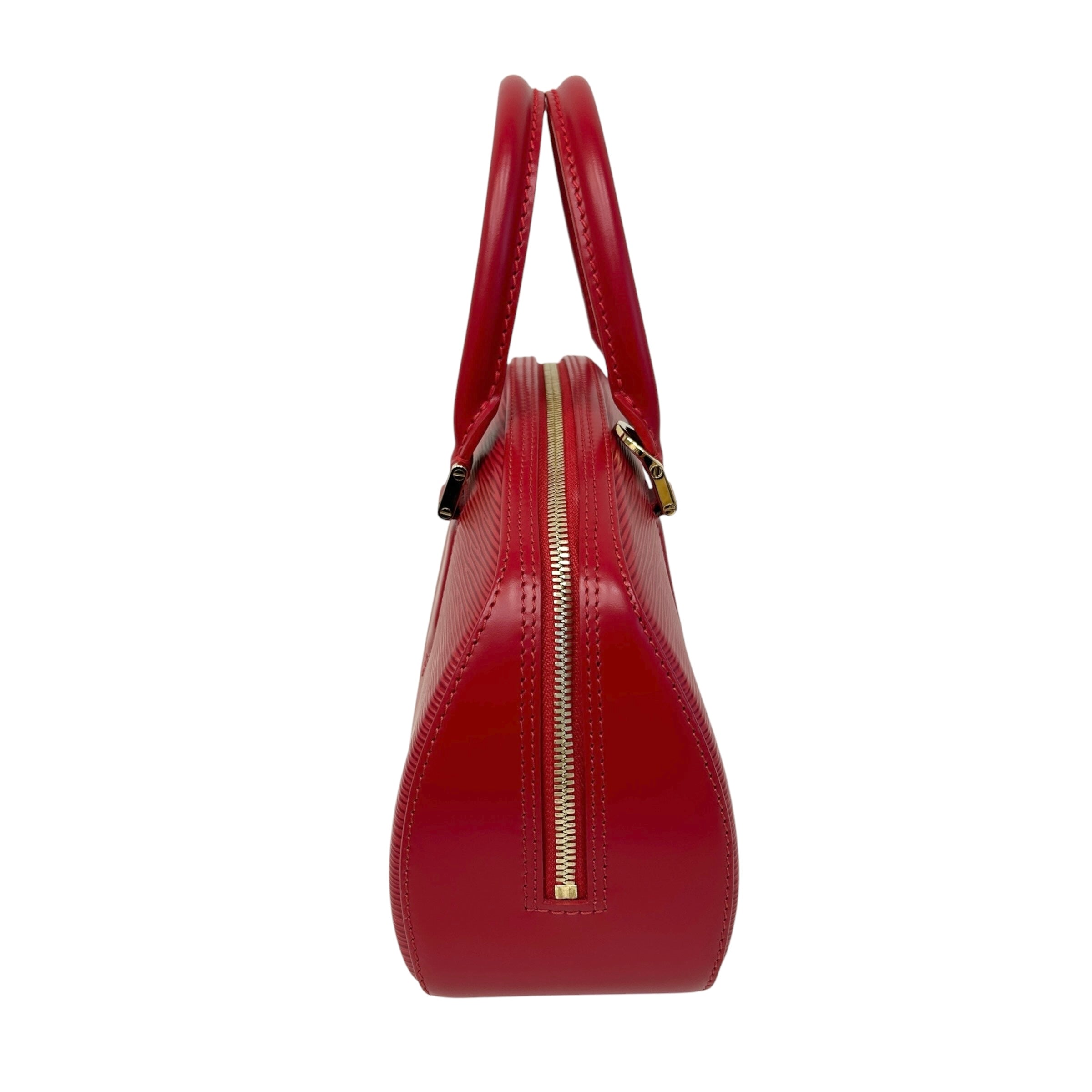 Red Epi Leather Jasmine Bag