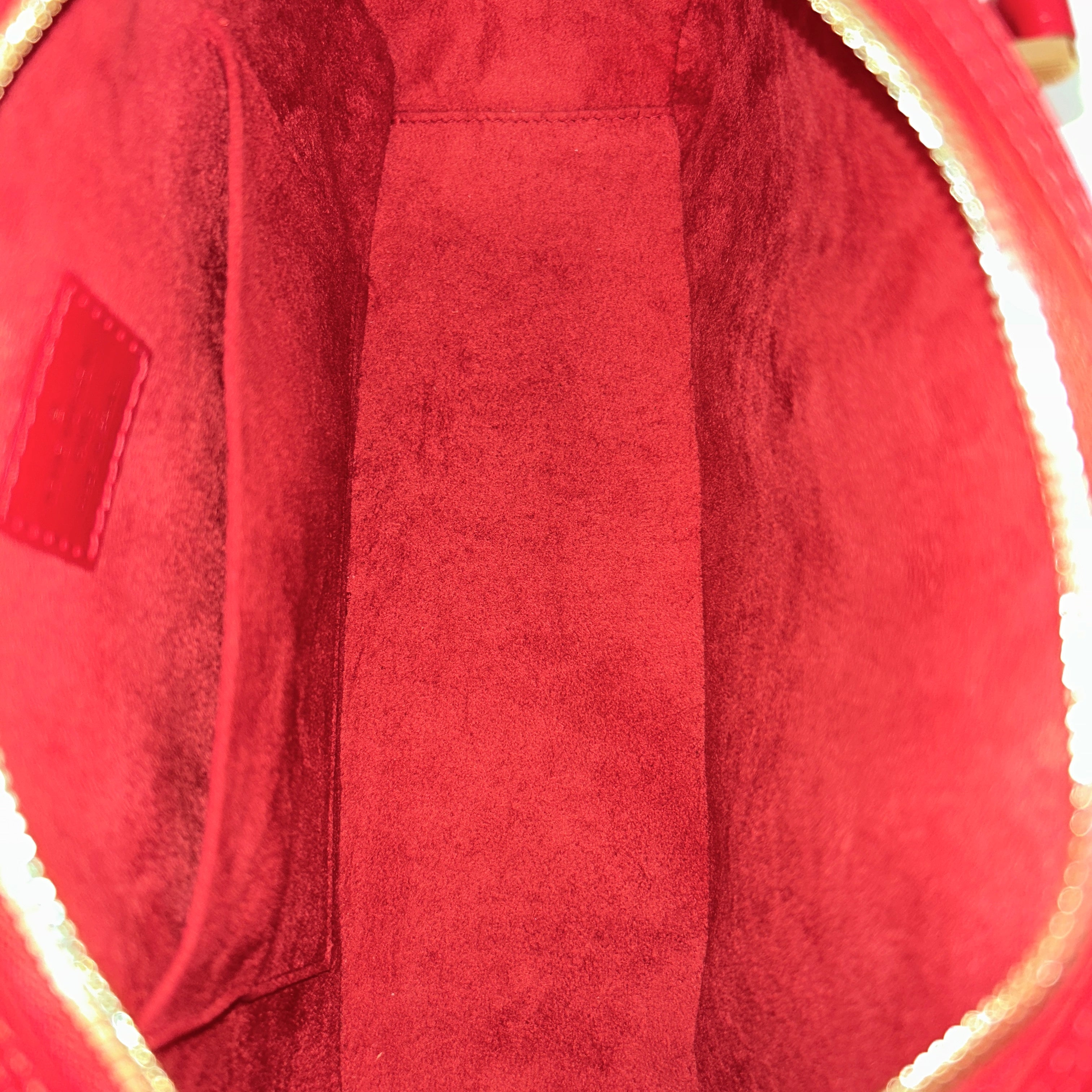 Red Epi Leather Jasmine Bag